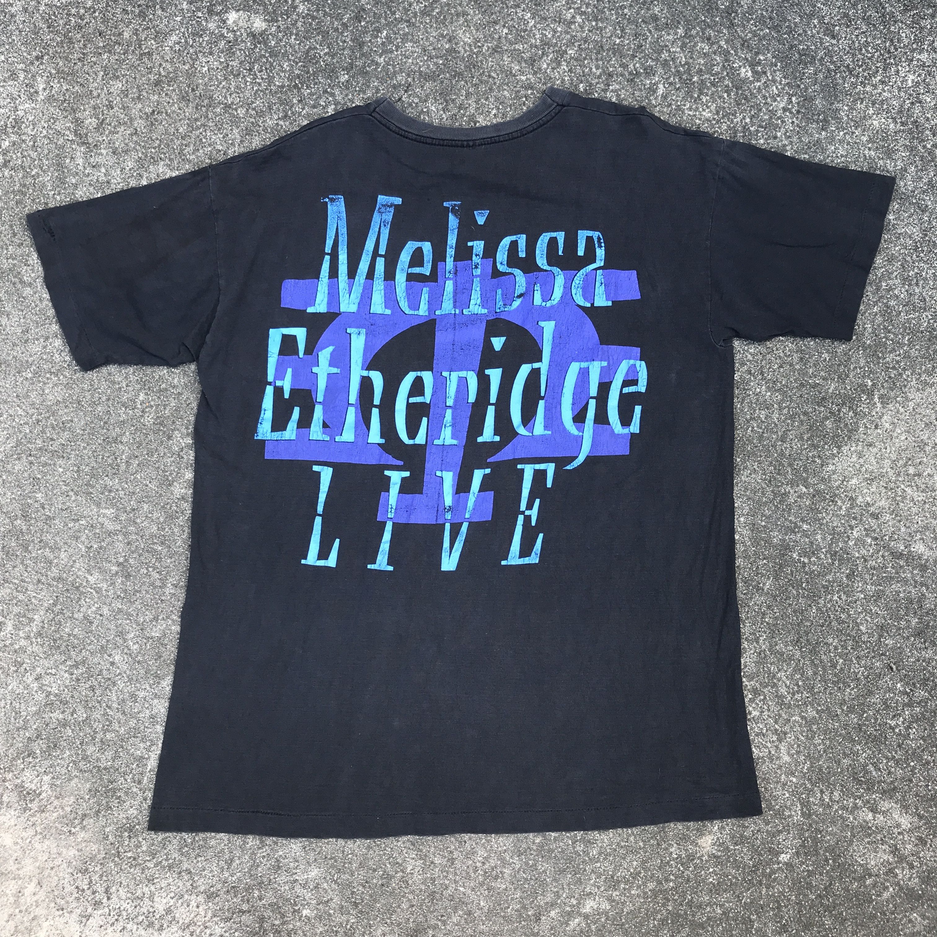 Band Tees Vintage Melissa Etheridge Tour Tee Faded Blues Folk Country Size US L / EU 52-54 / 3 - 8 Thumbnail