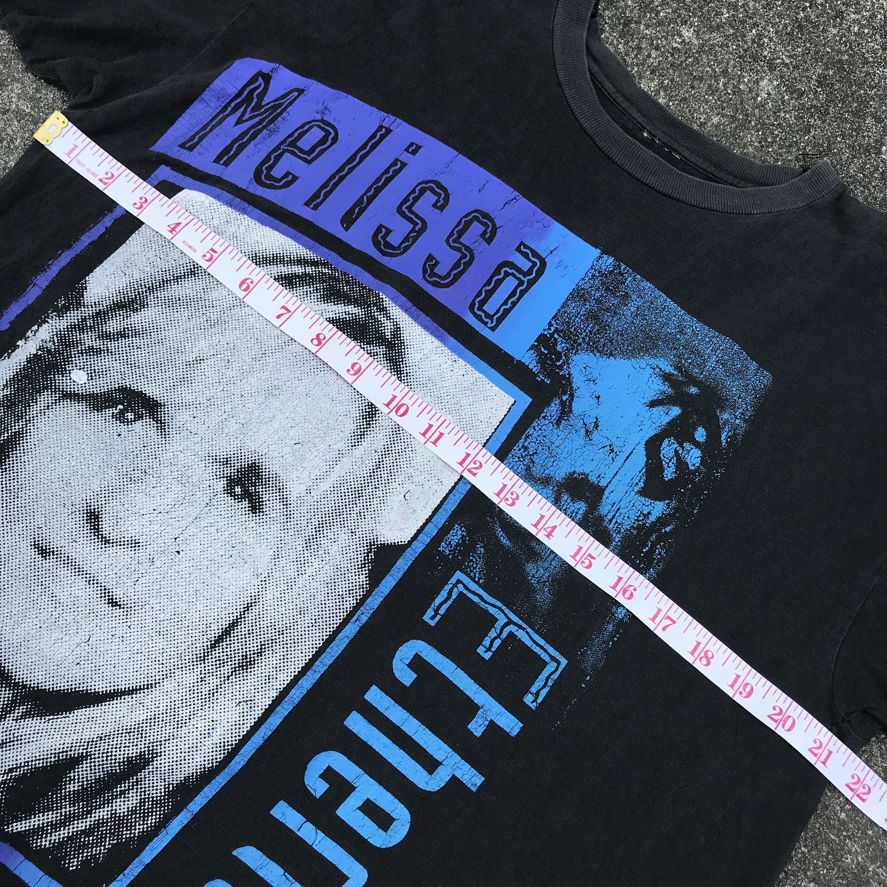 Band Tees Vintage Melissa Etheridge Tour Tee Faded Blues Folk Country Size US L / EU 52-54 / 3 - 11 Thumbnail