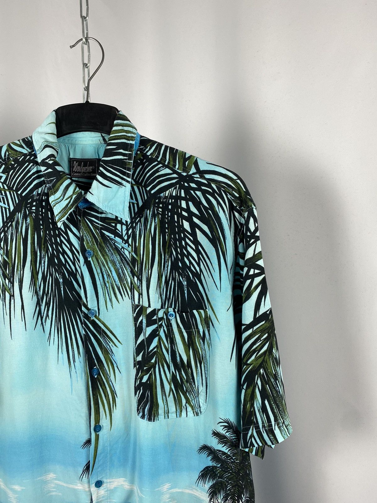 Vintage Hawaiian shirts vintage blue size XL Size US XL / EU 56 / 4 - 2 Thumbnail