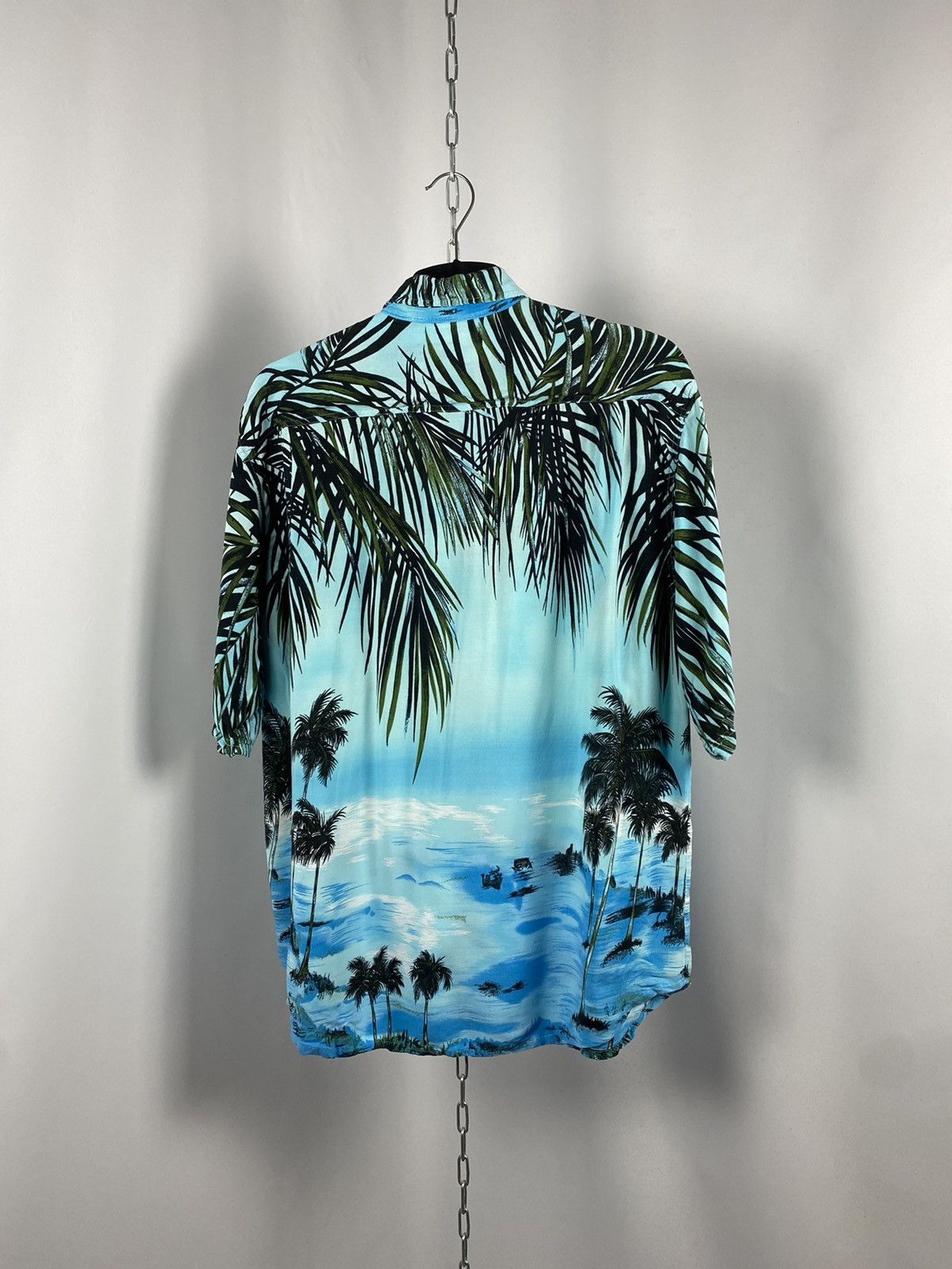 Vintage Hawaiian shirts vintage blue size XL Size US XL / EU 56 / 4 - 5 Thumbnail