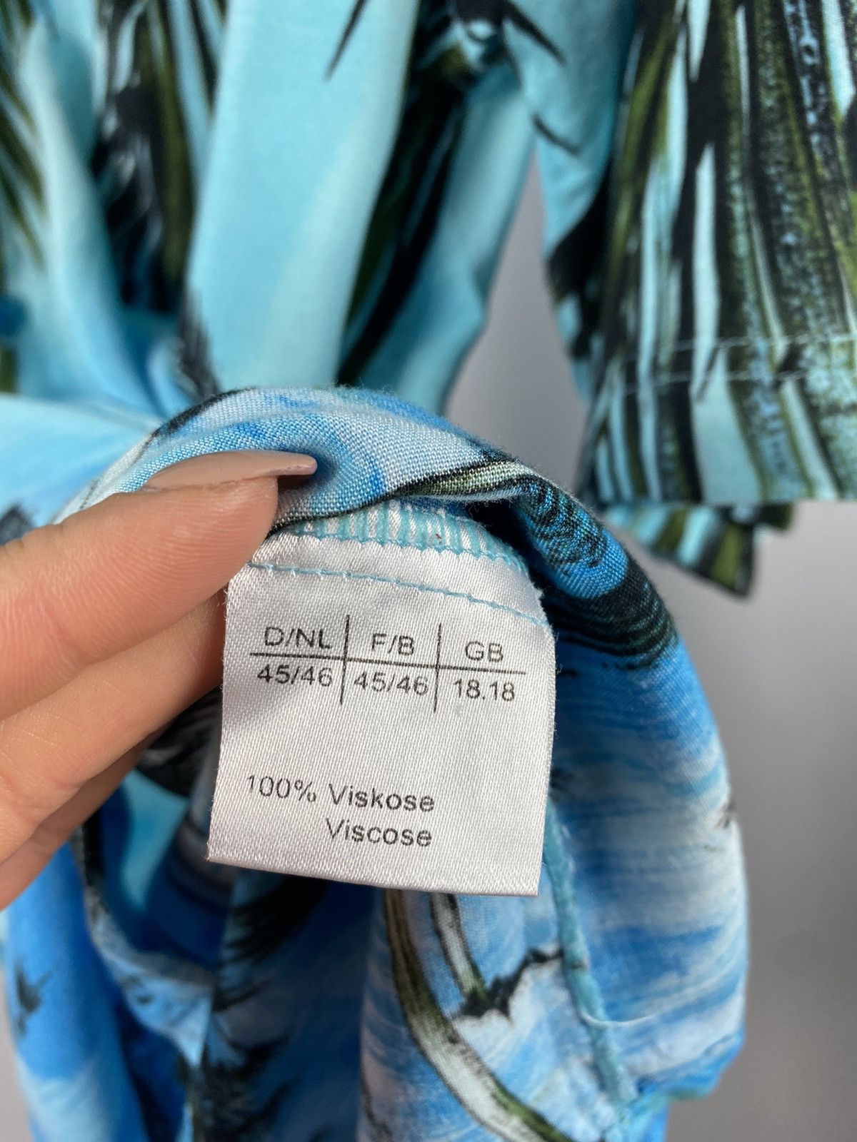 Vintage Hawaiian shirts vintage blue size XL Size US XL / EU 56 / 4 - 4 Thumbnail