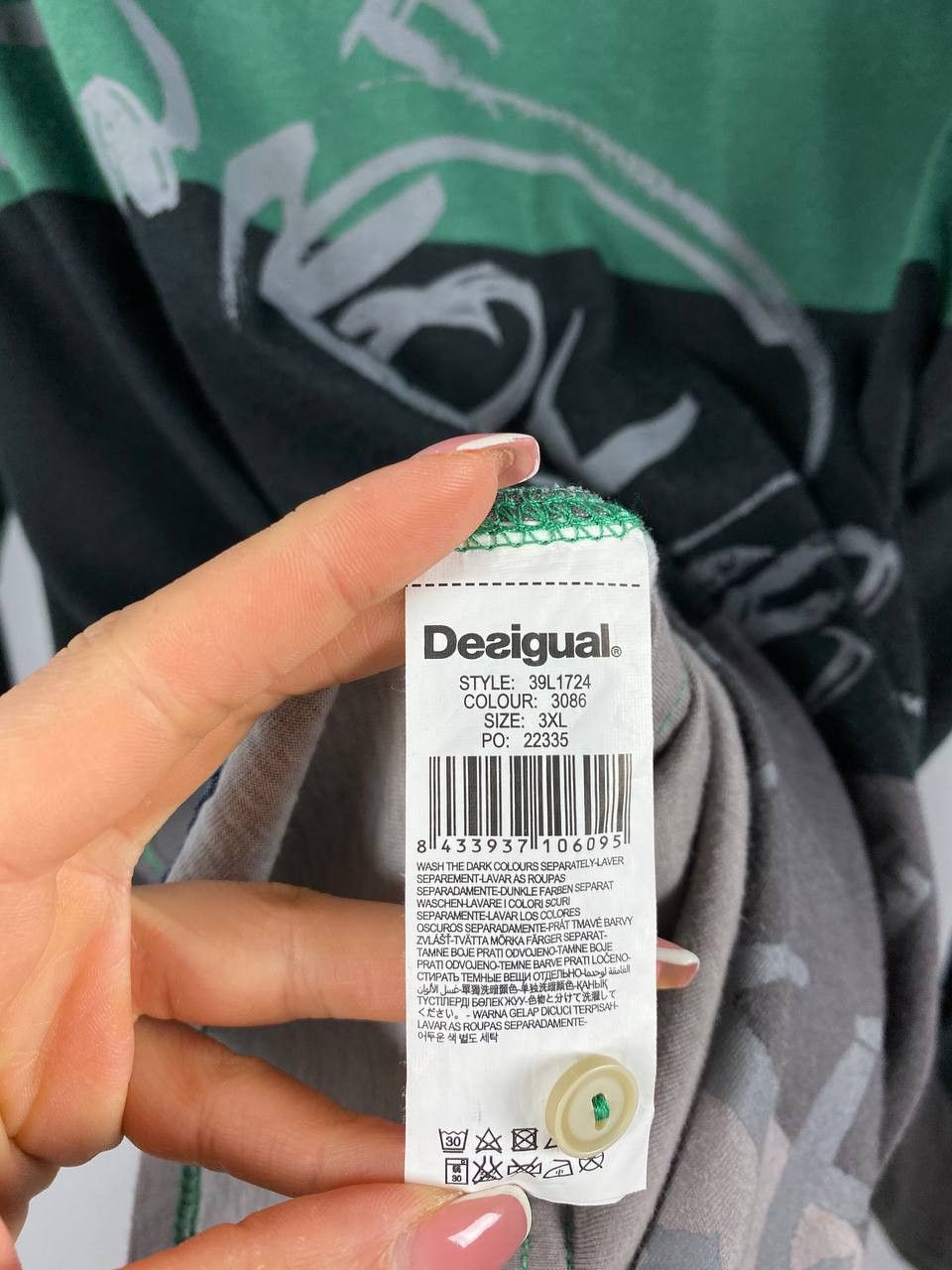 Desigual Desigual polo long sleeve multicolor size 3XL Size US XXL / EU 58 / 5 - 4 Thumbnail
