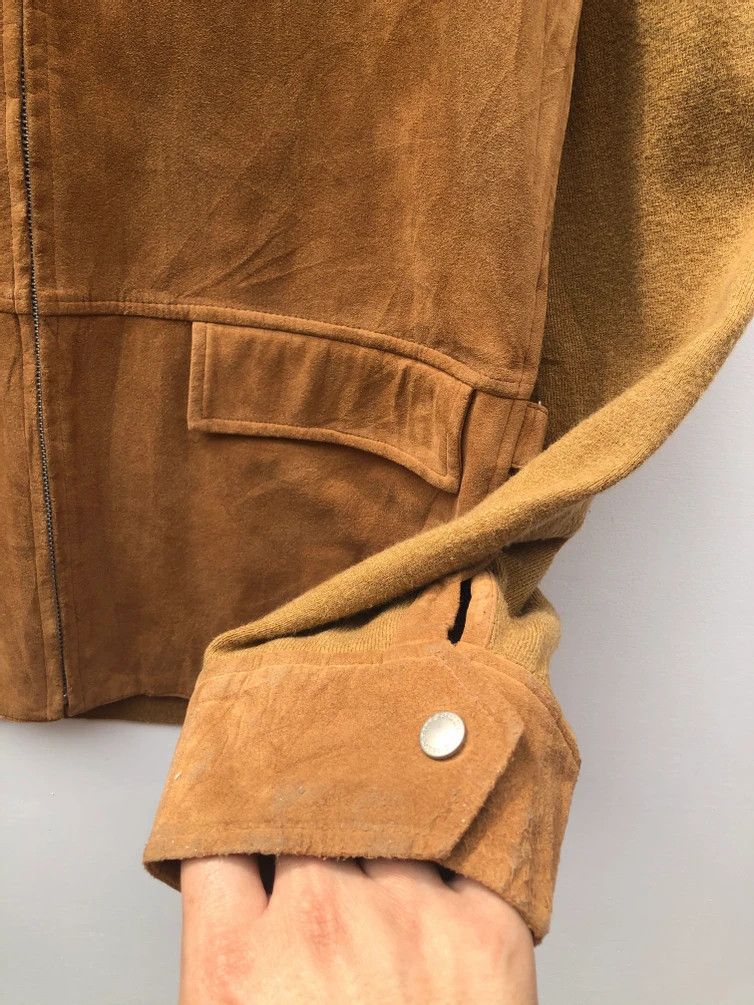 Burberry RARE🔥BURBERRY BLUE LABEL SUEDE BLEND JACKET Size US M / EU 48-50 / 2 - 12 Thumbnail