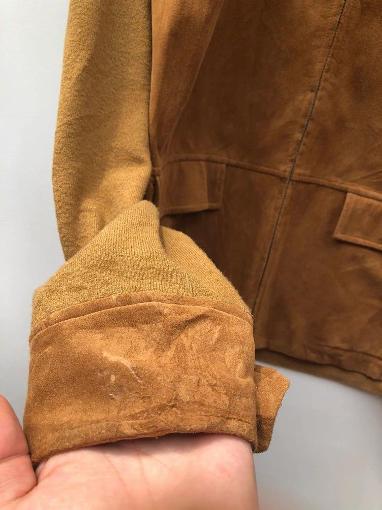 Burberry RARE🔥BURBERRY BLUE LABEL SUEDE BLEND JACKET Size US M / EU 48-50 / 2 - 9 Thumbnail