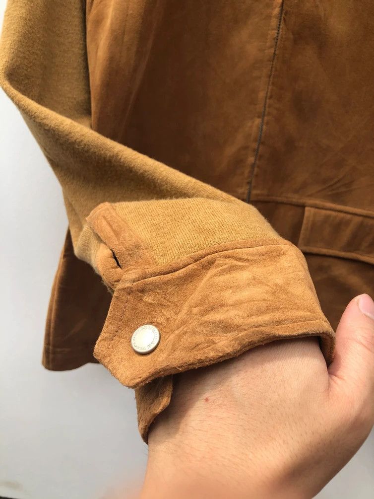 Burberry RARE🔥BURBERRY BLUE LABEL SUEDE BLEND JACKET Size US M / EU 48-50 / 2 - 10 Thumbnail