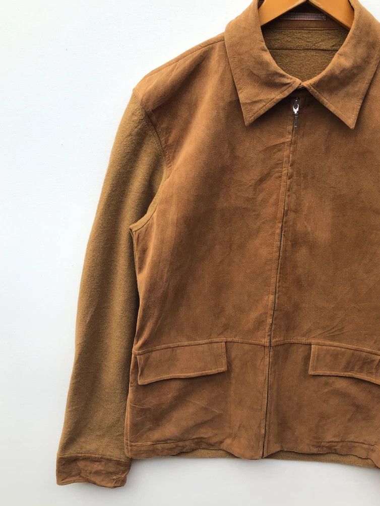 Burberry RARE🔥BURBERRY BLUE LABEL SUEDE BLEND JACKET Size US M / EU 48-50 / 2 - 5 Thumbnail