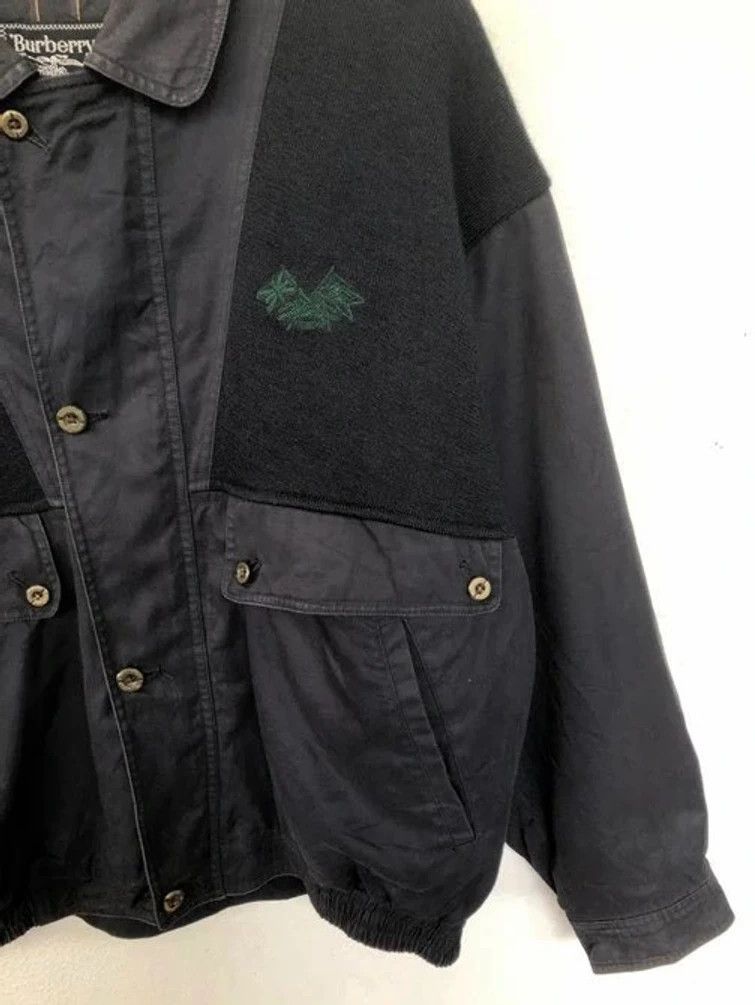 Burberry × Vintage RARE🔥VINTAGE BURBERRYS WOOL BLEND BOMBER JACKET Size US L / EU 52-54 / 3 - 3 Thumbnail