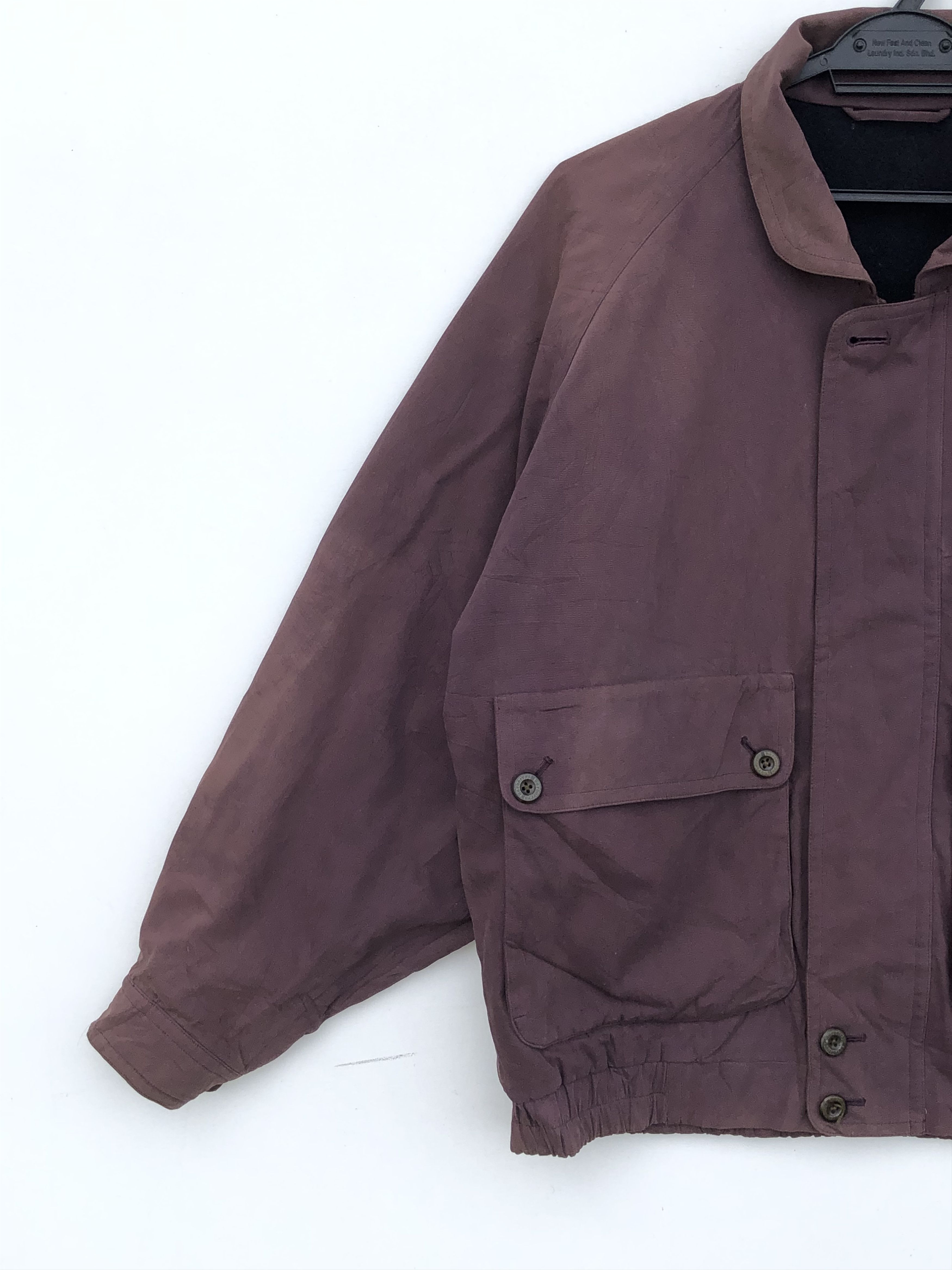 Burberry × Vintage VINTAGE BURBERRYS SPELL OUT JACKET Size US L / EU 52-54 / 3 - 4 Thumbnail