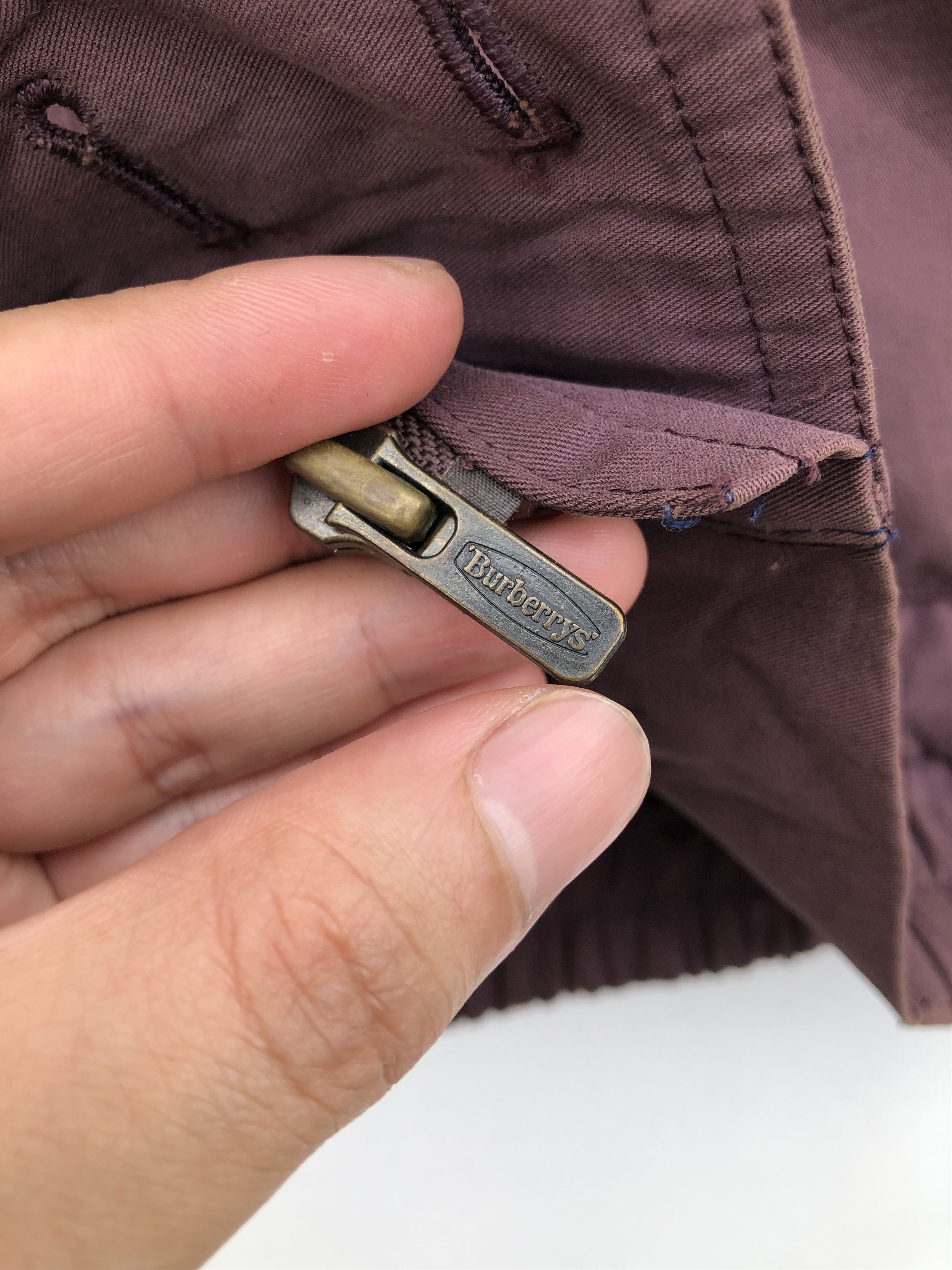 Burberry × Vintage VINTAGE BURBERRYS SPELL OUT JACKET Size US L / EU 52-54 / 3 - 9 Thumbnail