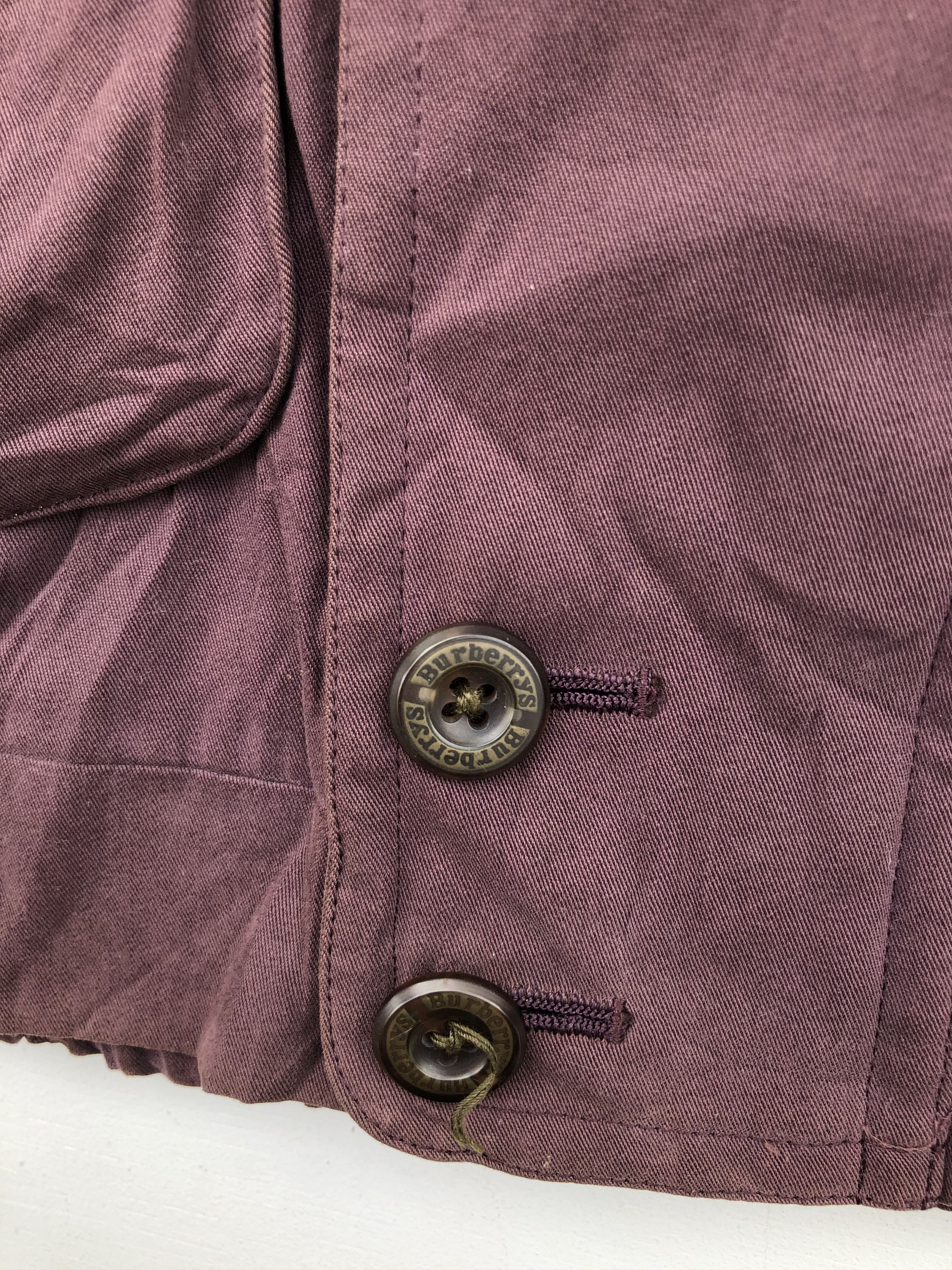 Burberry × Vintage VINTAGE BURBERRYS SPELL OUT JACKET Size US L / EU 52-54 / 3 - 8 Thumbnail