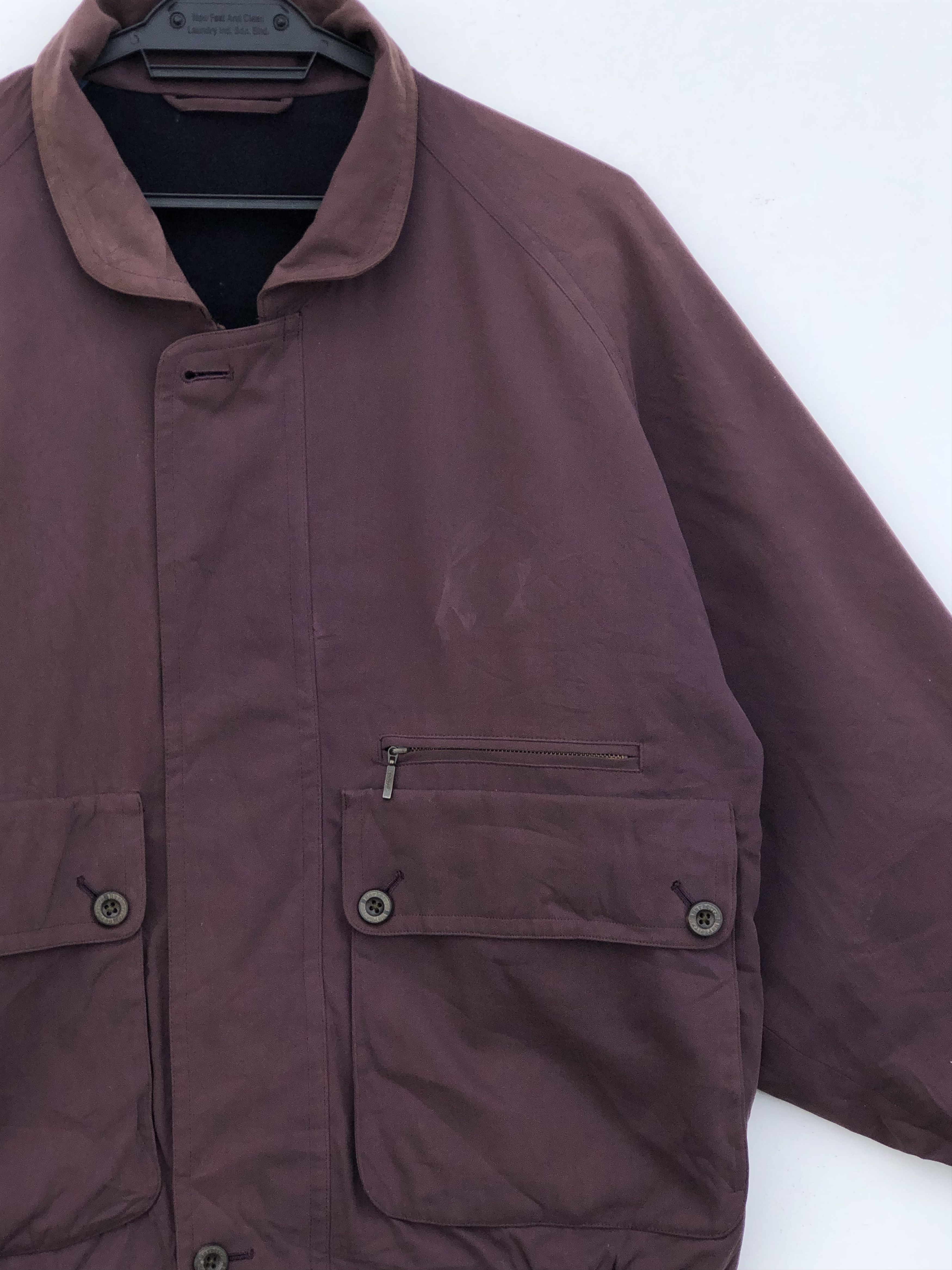 Burberry × Vintage VINTAGE BURBERRYS SPELL OUT JACKET Size US L / EU 52-54 / 3 - 5 Thumbnail