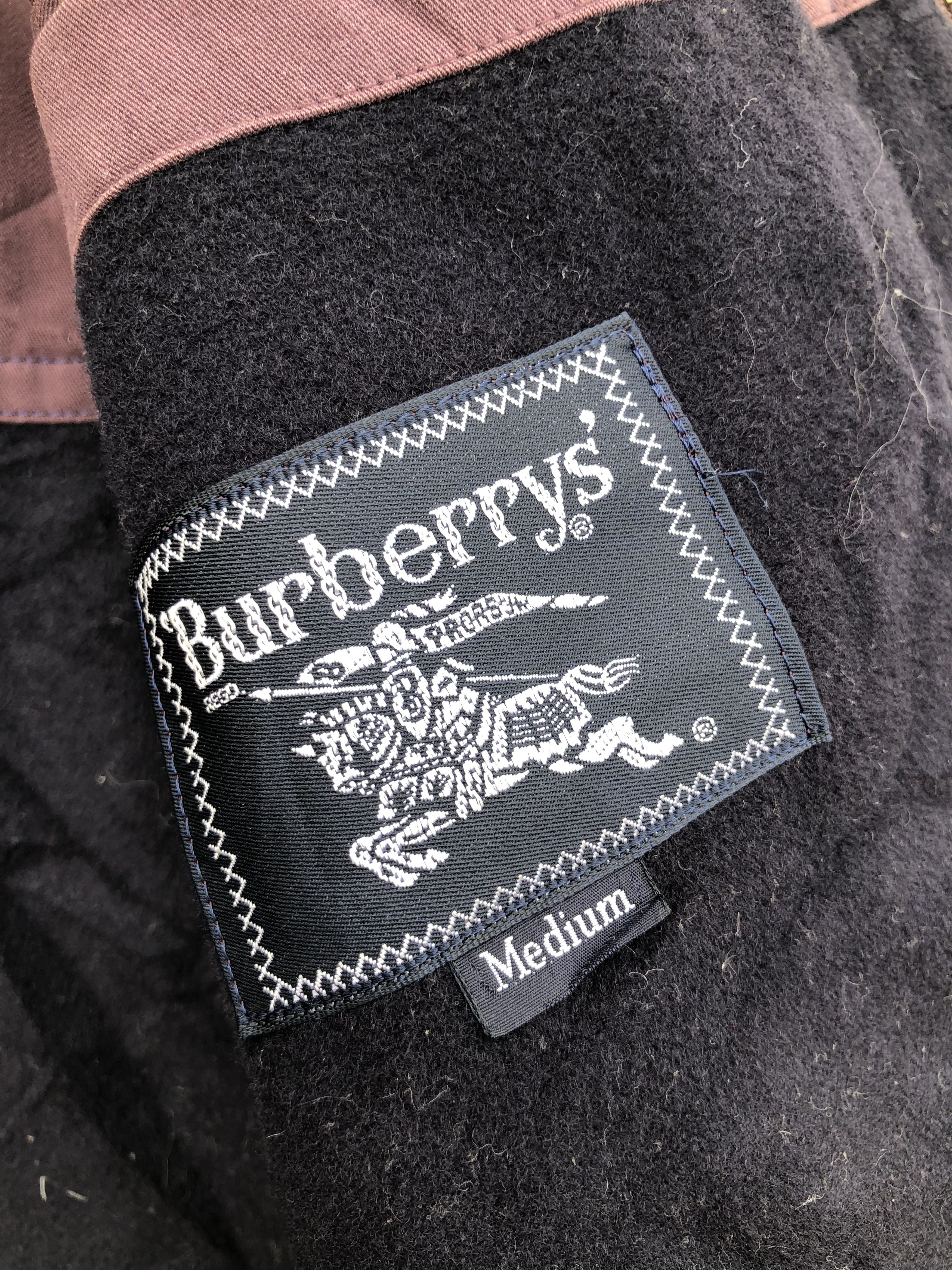 Burberry × Vintage VINTAGE BURBERRYS SPELL OUT JACKET Size US L / EU 52-54 / 3 - 10 Thumbnail