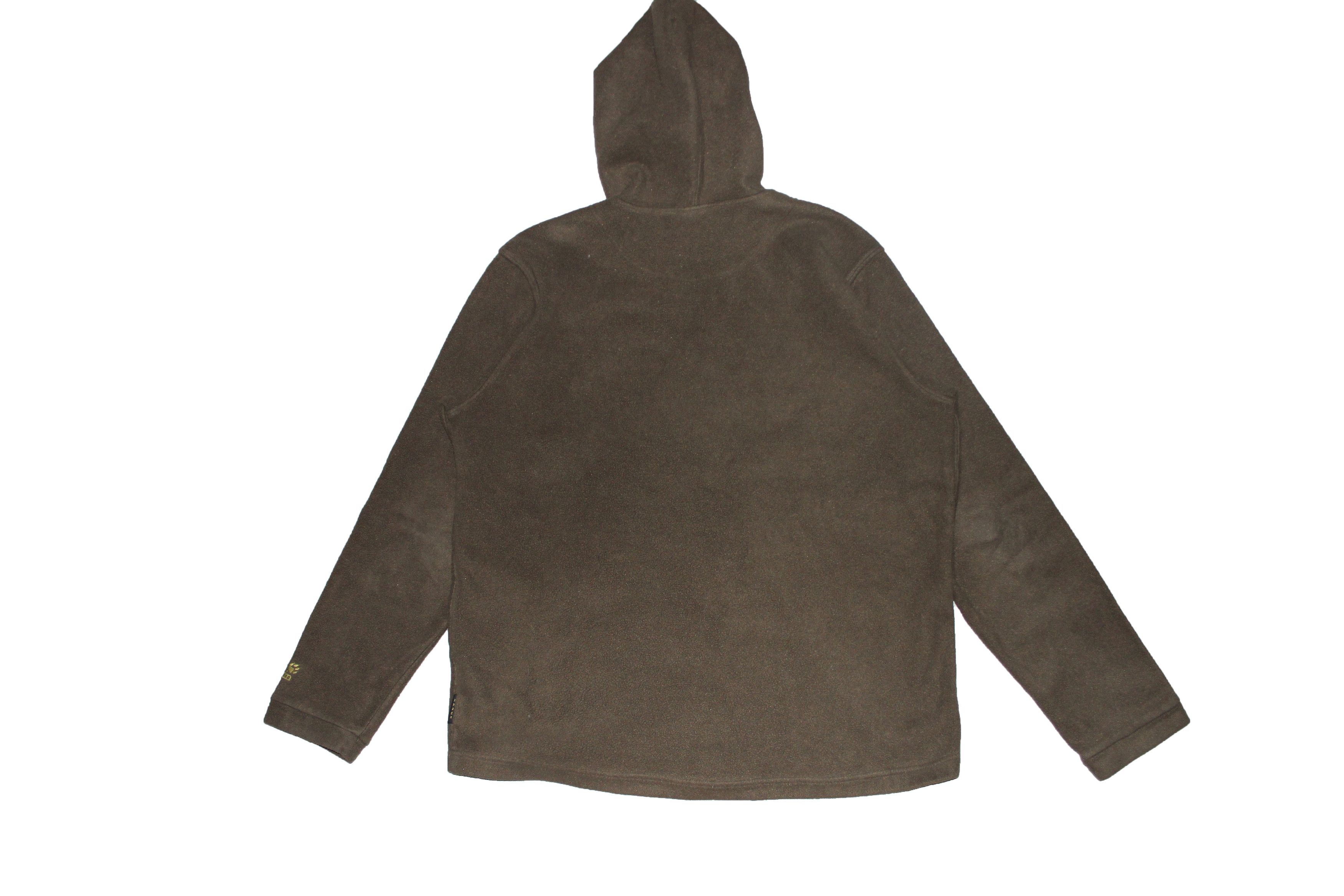 Jack Wolfskin × Vintage Rare ❗️Jack Wolfskin Hoodie Fleece big logo Size US XL / EU 56 / 4 - 2 Thumbnail