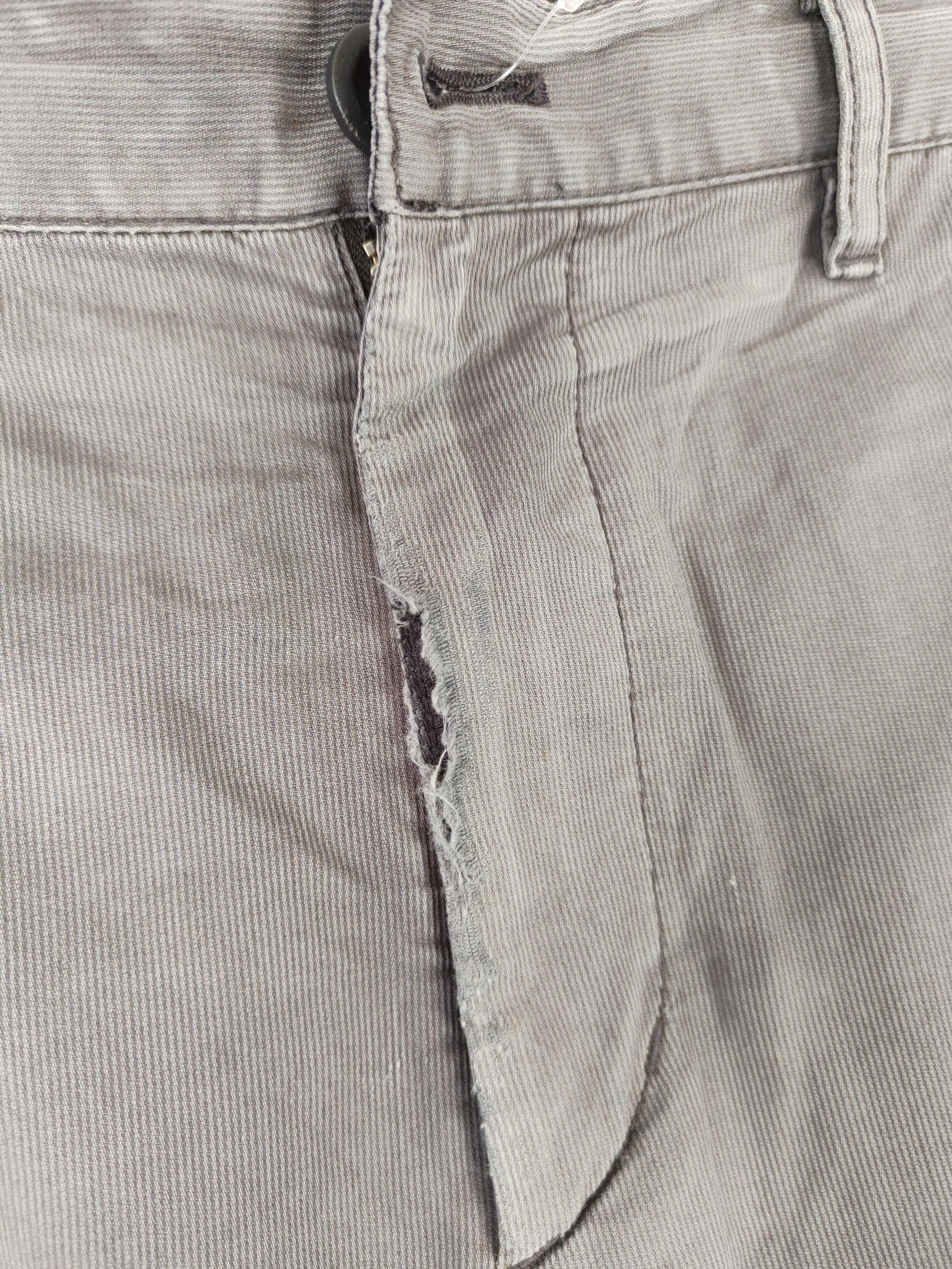 Japanese Brand Uniqlo faded Gray jogger Multi Pocket Cargo Pants #4916 Size US 30 / EU 46 - 3 Thumbnail