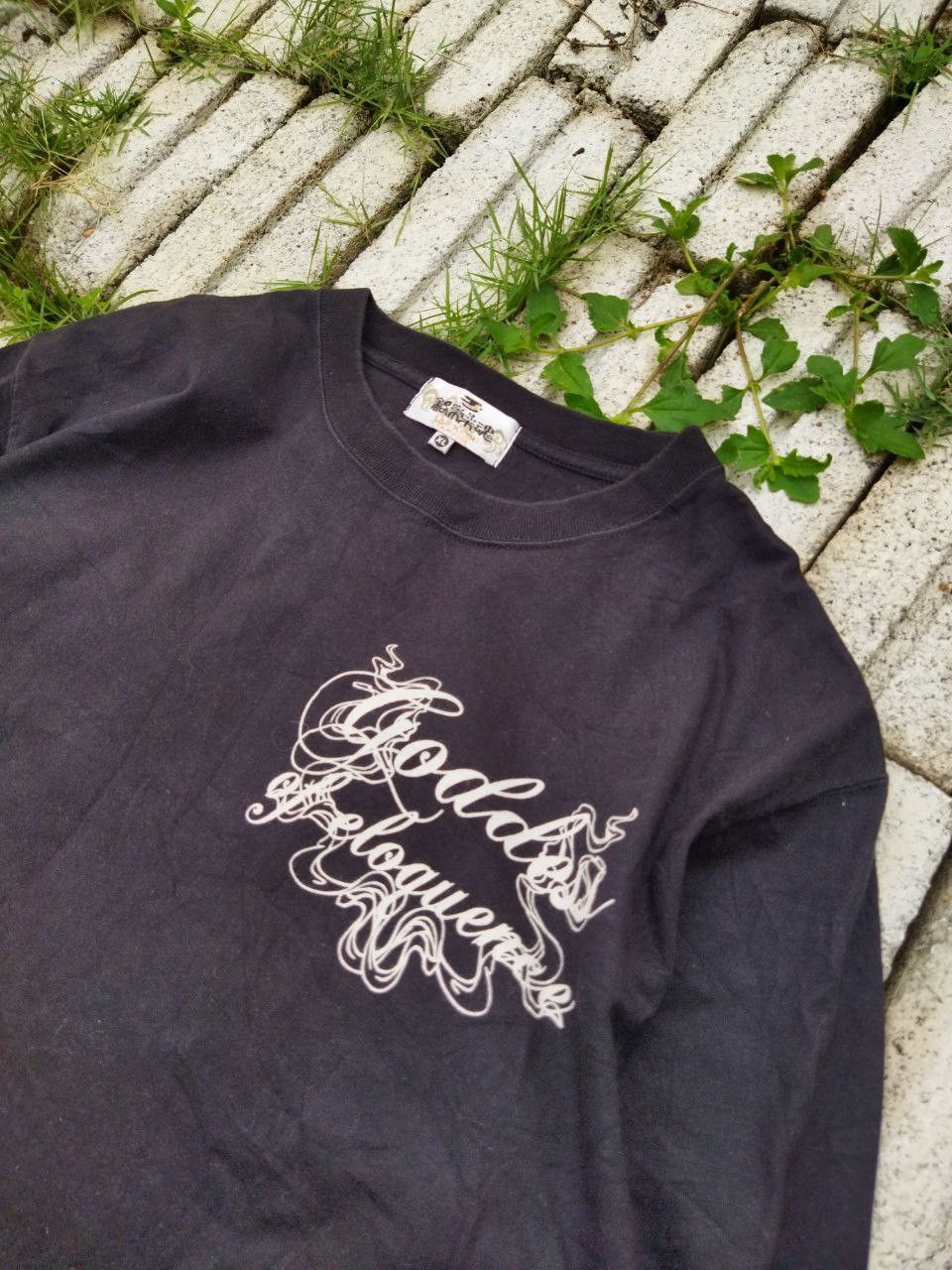 Karakuri Tamashii Karakuri Tamashii Japan Tiger Embroidered Tshirt - Size XL Size US XL / EU 56 / 4 - 6 Thumbnail