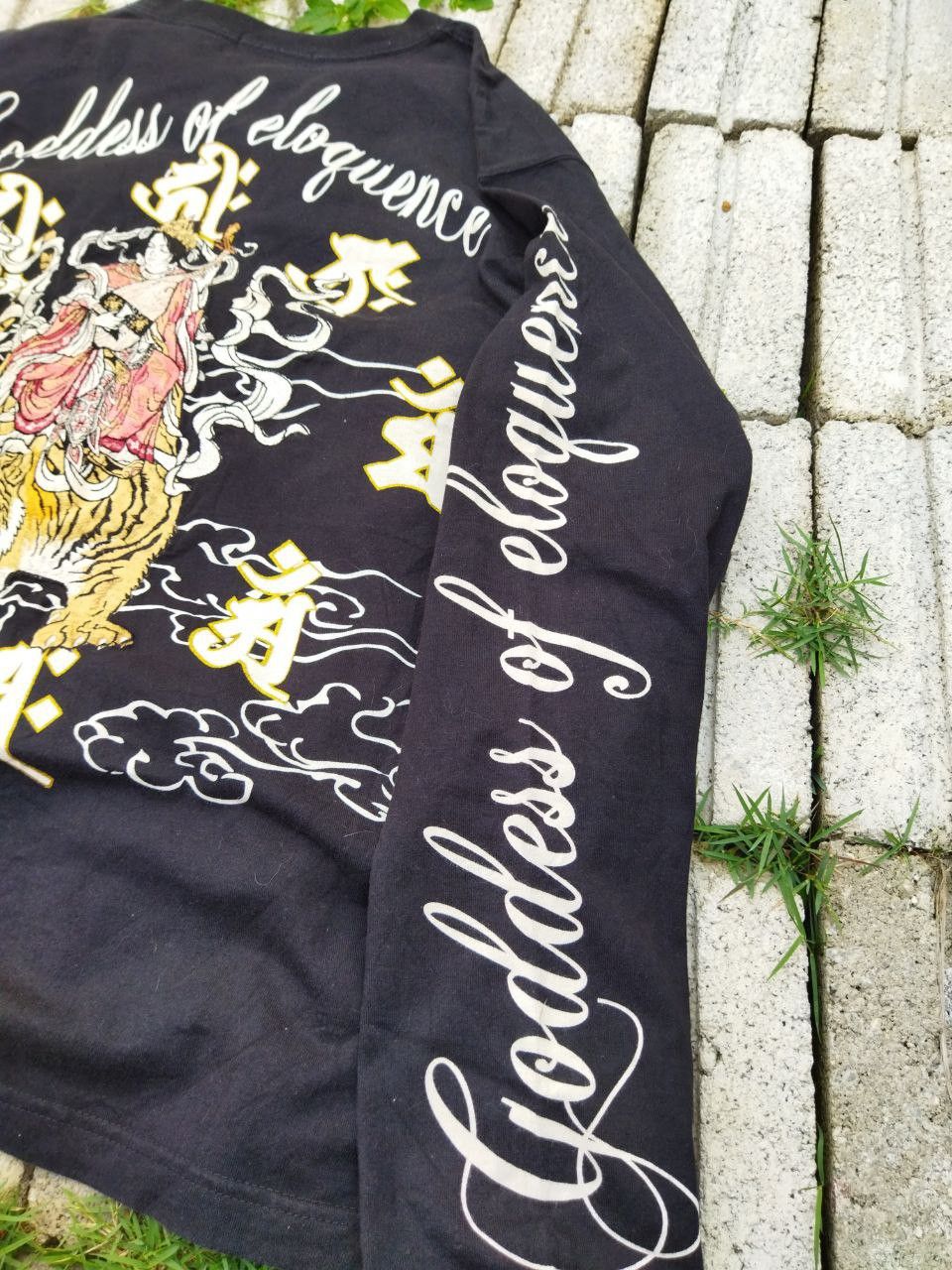 Karakuri Tamashii Karakuri Tamashii Japan Tiger Embroidered Tshirt - Size XL Size US XL / EU 56 / 4 - 4 Thumbnail