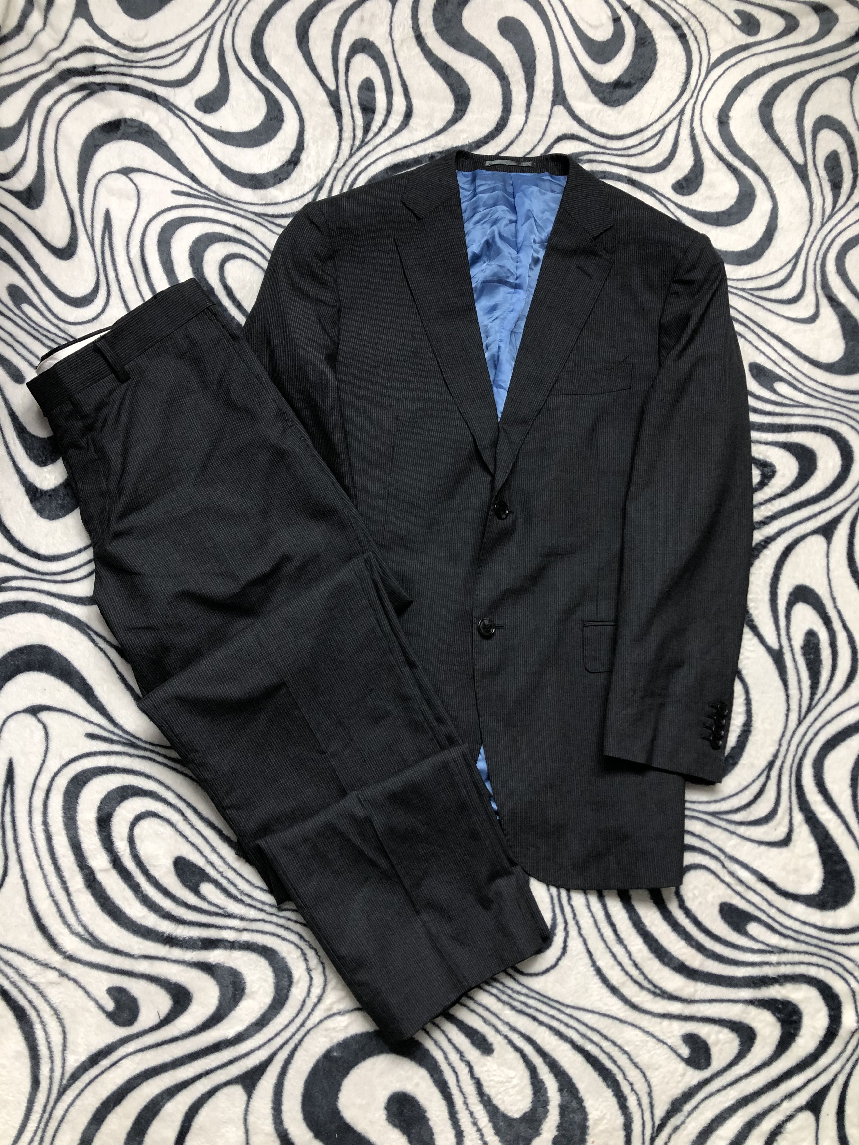 Suitsupply Suitsupply Mens Wool Suit Blazer + Pants Size 40R - 1 Thumbnail