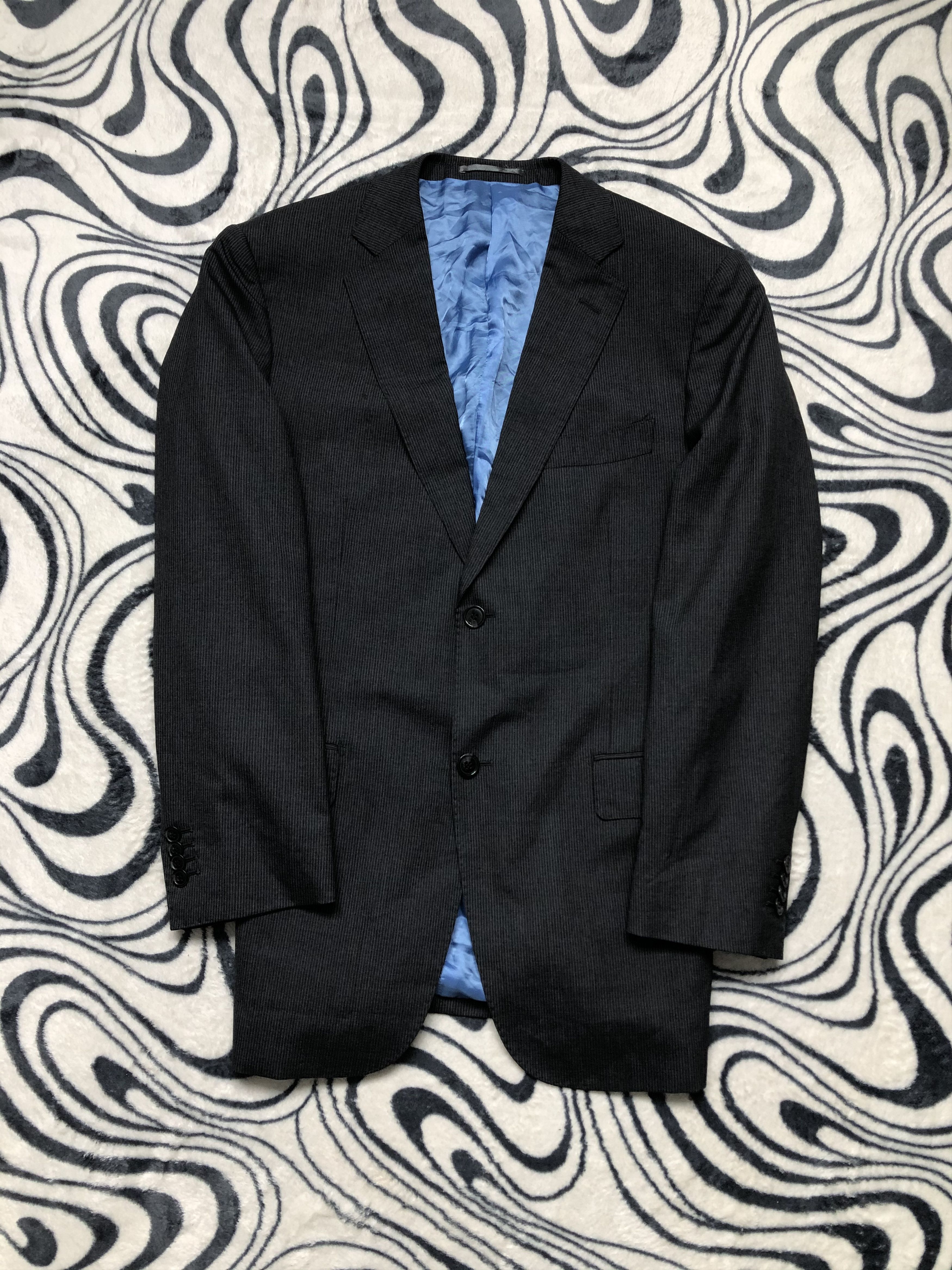 Suitsupply Suitsupply Mens Wool Suit Blazer + Pants Size 40R - 2 Thumbnail