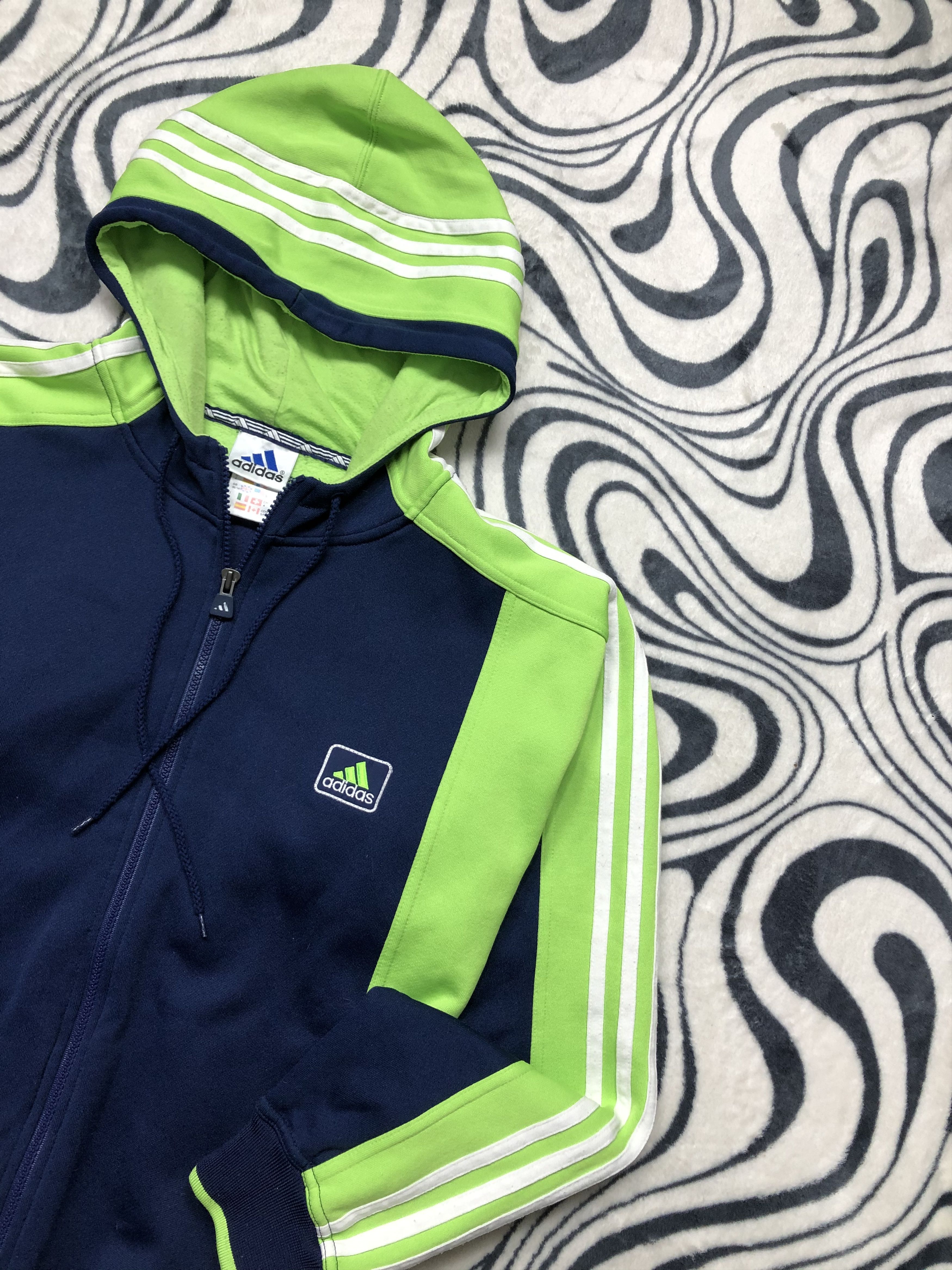 Adidas Adidas Vintage Mens Hoodie Size US XL / EU 56 / 4 - 2 Thumbnail