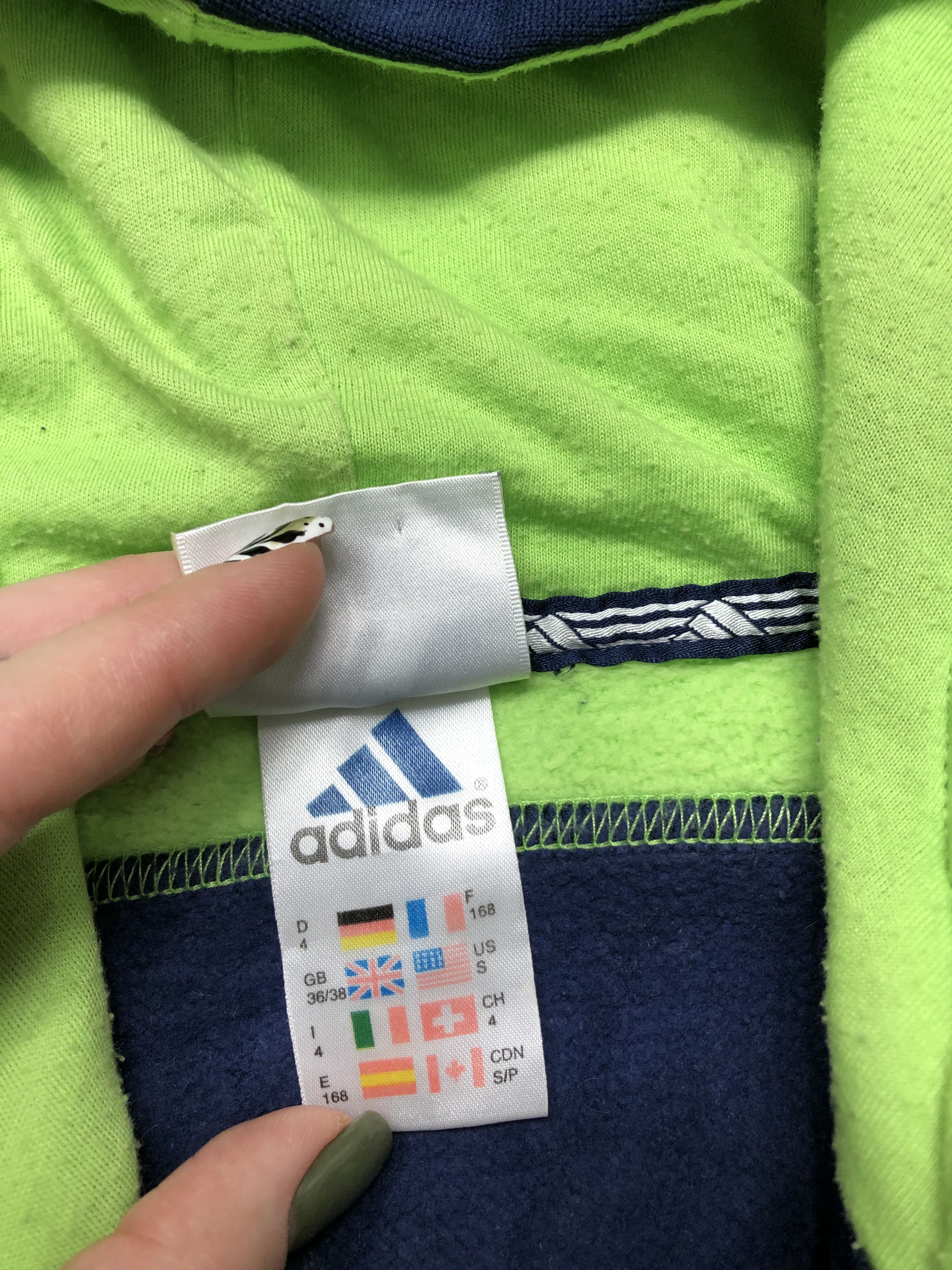 Adidas Adidas Vintage Mens Hoodie Size US XL / EU 56 / 4 - 5 Thumbnail