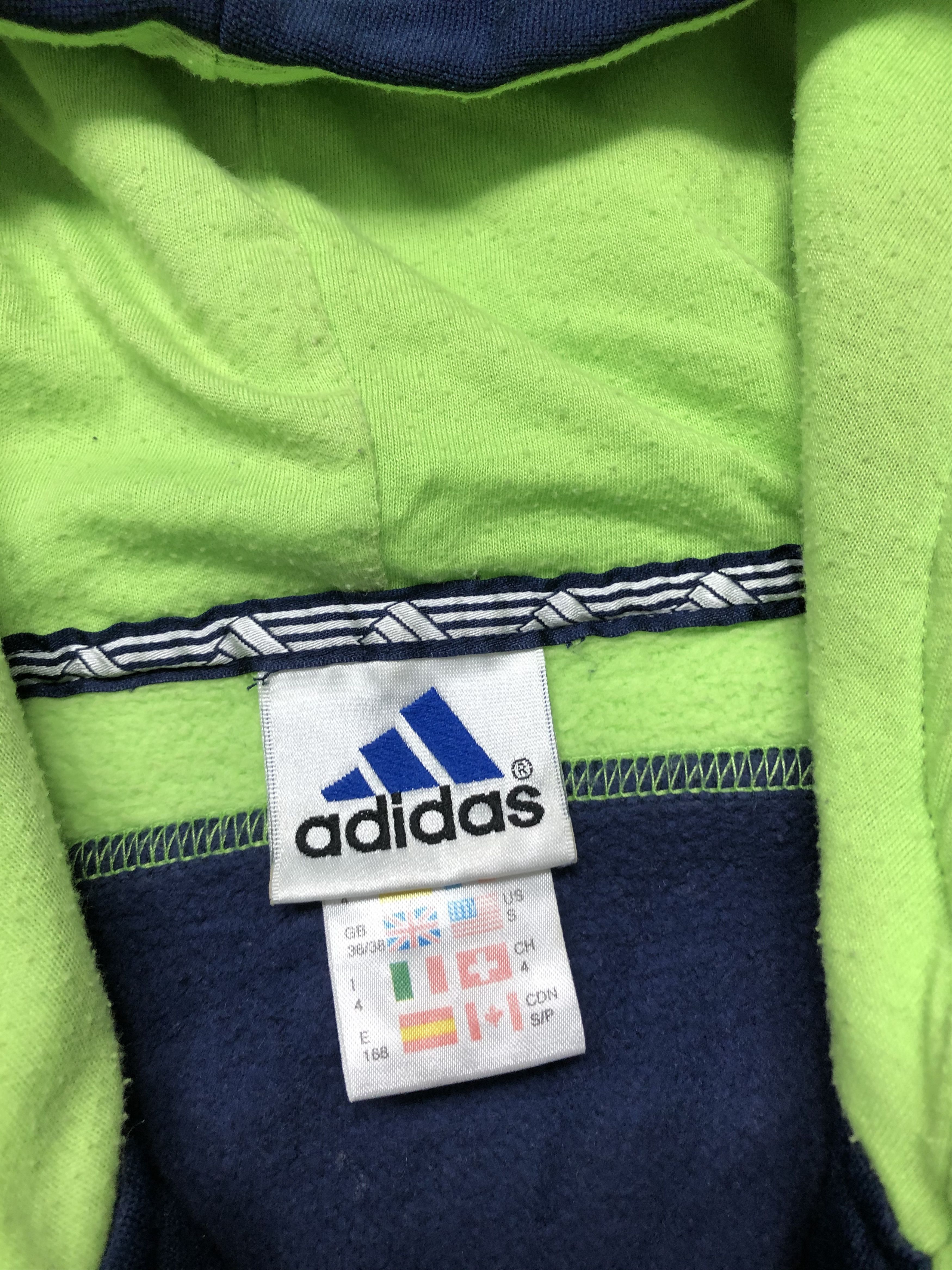 Adidas Adidas Vintage Mens Hoodie Size US XL / EU 56 / 4 - 4 Thumbnail