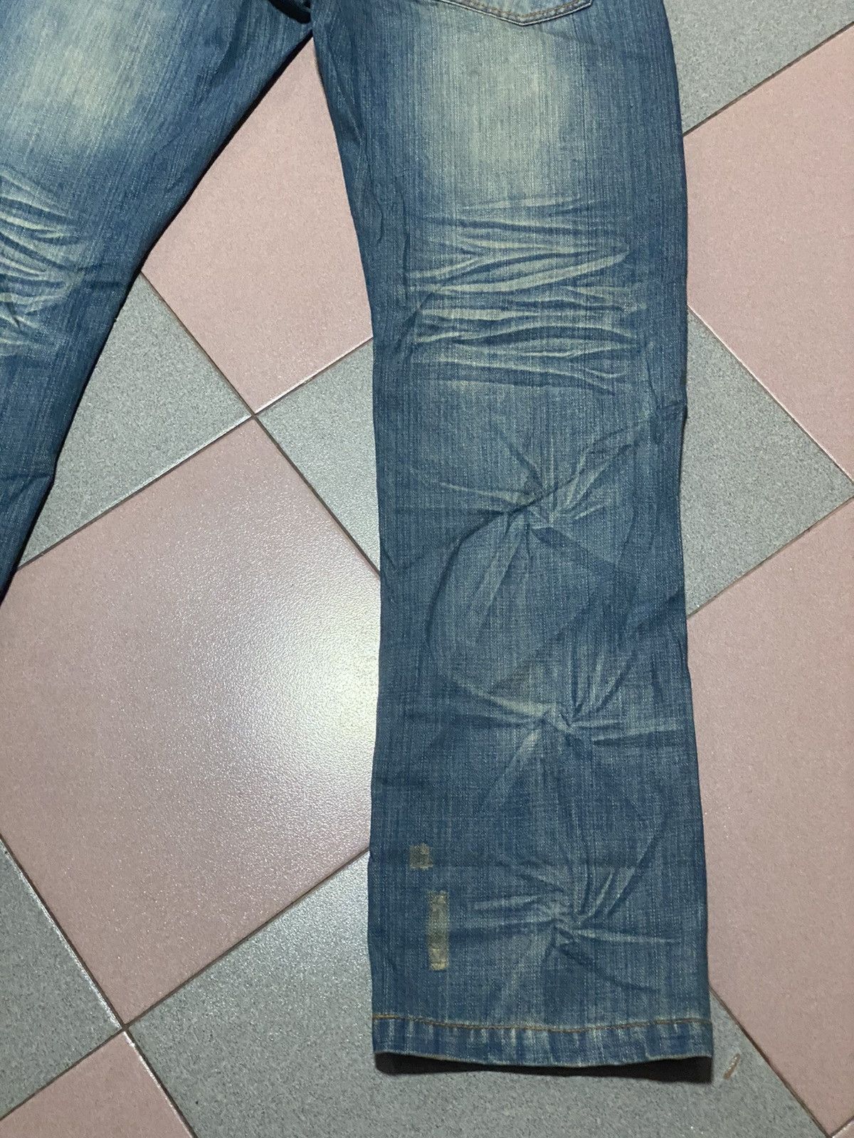 Gotcha Baggy Jeans Japanese Gotcha Embroidered @291 Size US 33 - 6 Thumbnail