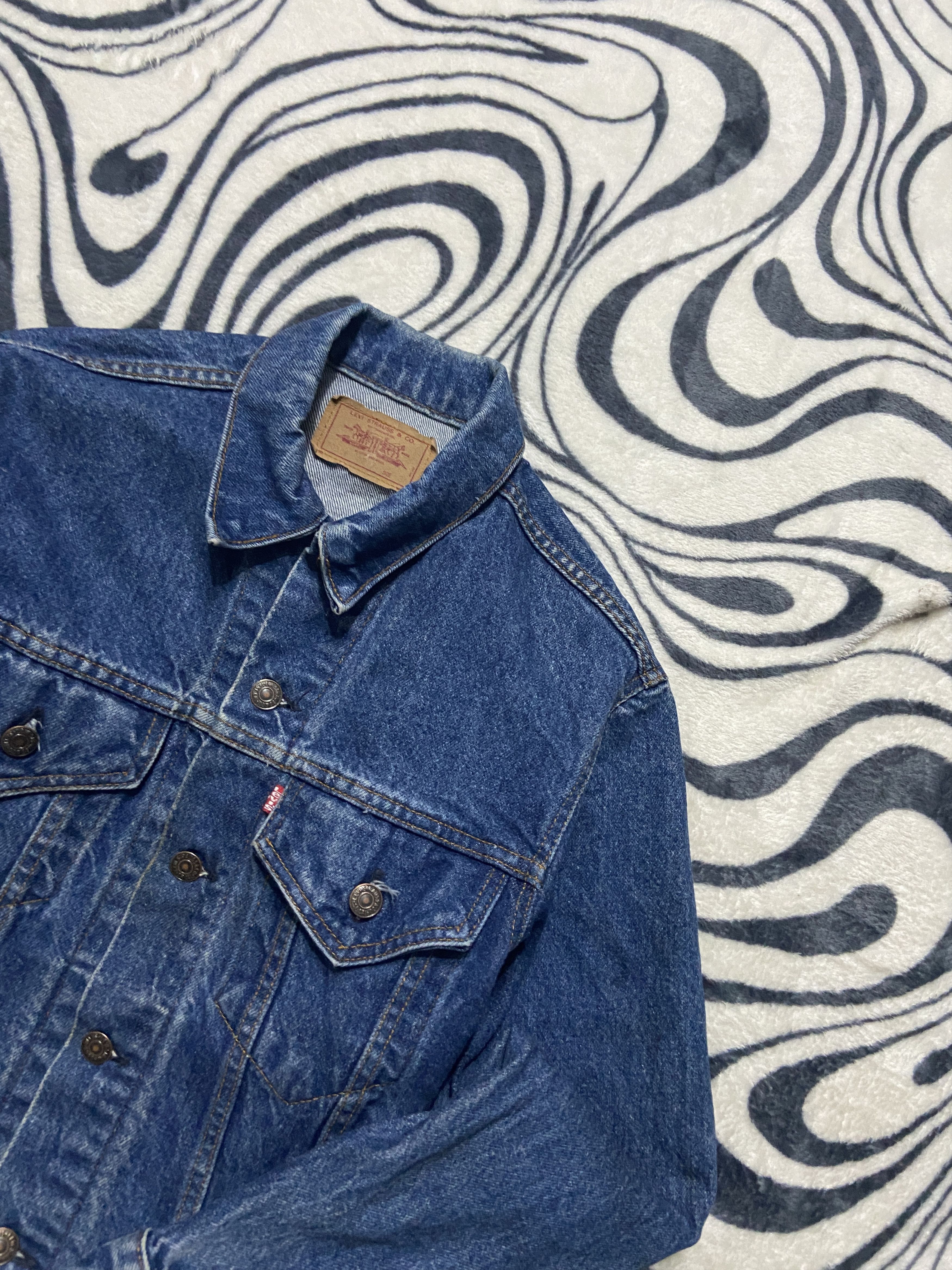 Levi's Vintage Levis Denim Jacket Jeans Made in USA Size US S / EU 44-46 / 1 - 2 Thumbnail