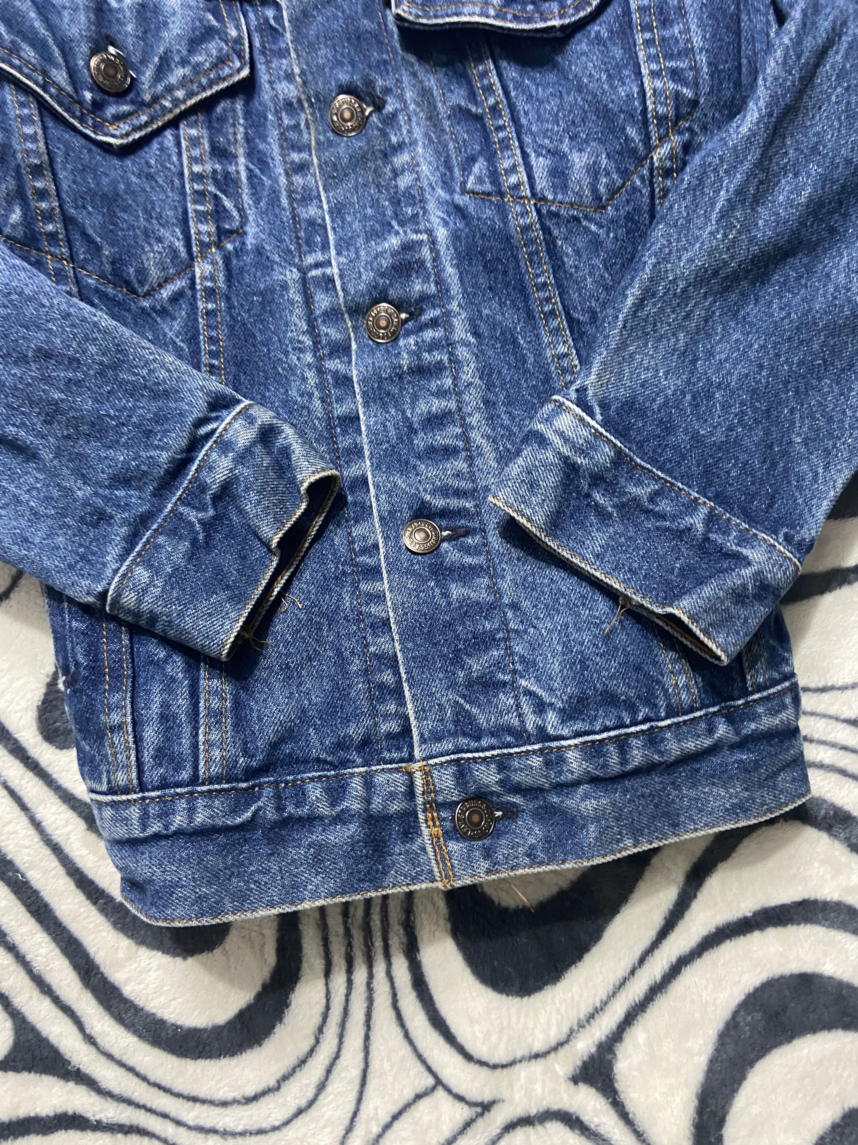 Levi's Vintage Levis Denim Jacket Jeans Made in USA Size US S / EU 44-46 / 1 - 3 Thumbnail
