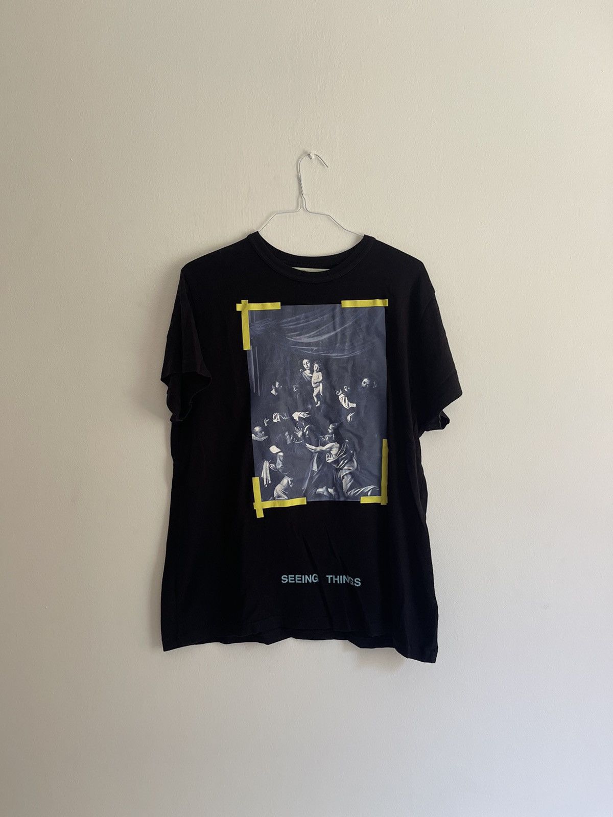 Off white Caravaggio black TEE