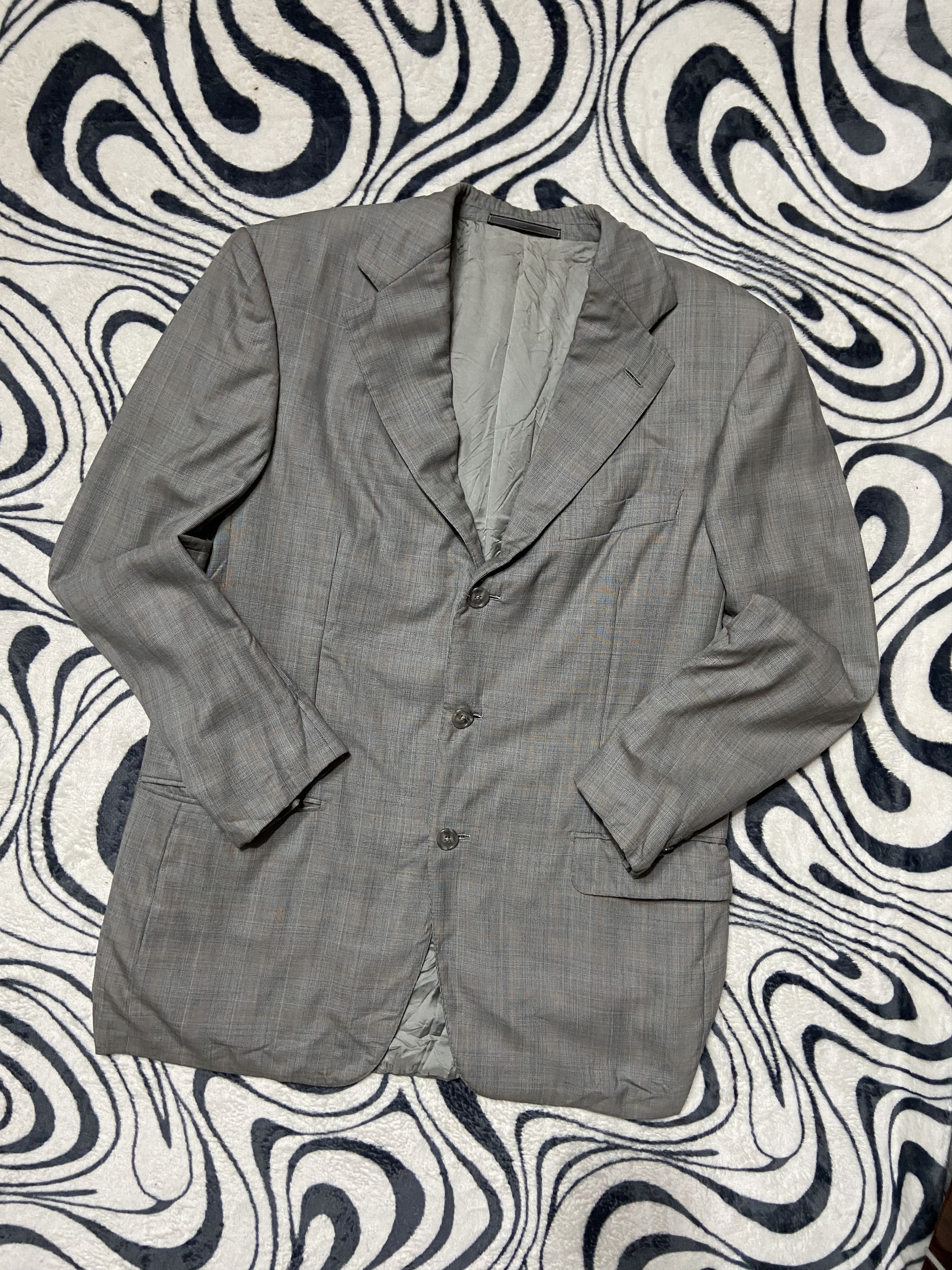 Ermenegildo Zegna Ermenegildo Zegna Lana Wool Suit Blazer + Pants Size 40R - 2 Thumbnail