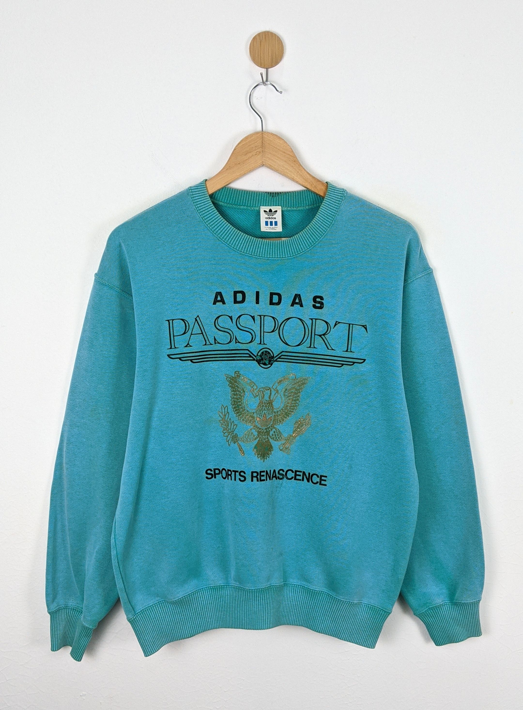 Adidas Vintage Adidas Passport sweatshirt Size US M / EU 48-50 / 2 - 1 Preview