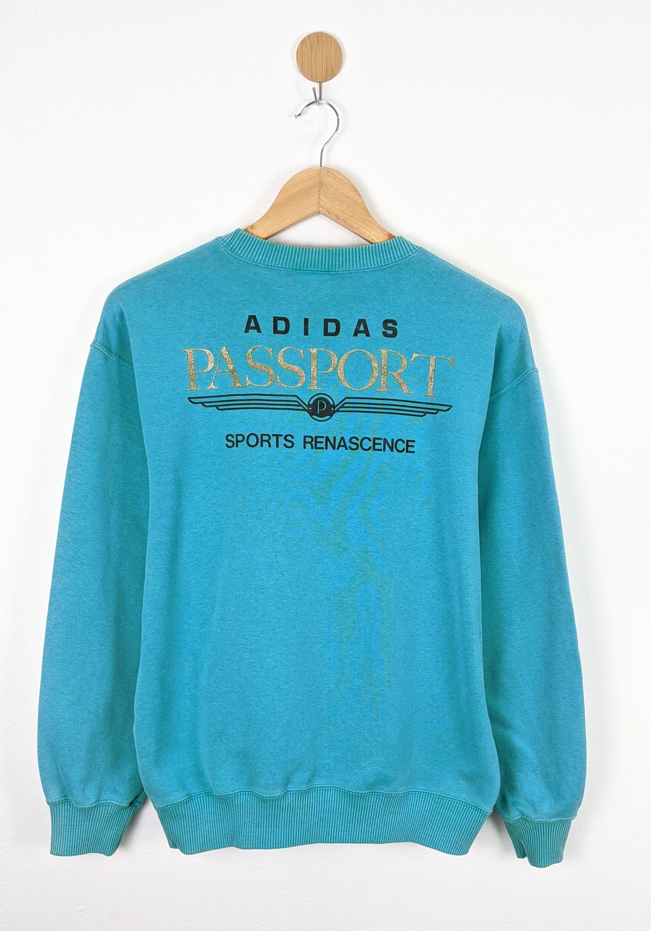 Adidas Vintage Adidas Passport sweatshirt Size US M / EU 48-50 / 2 - 3 Thumbnail