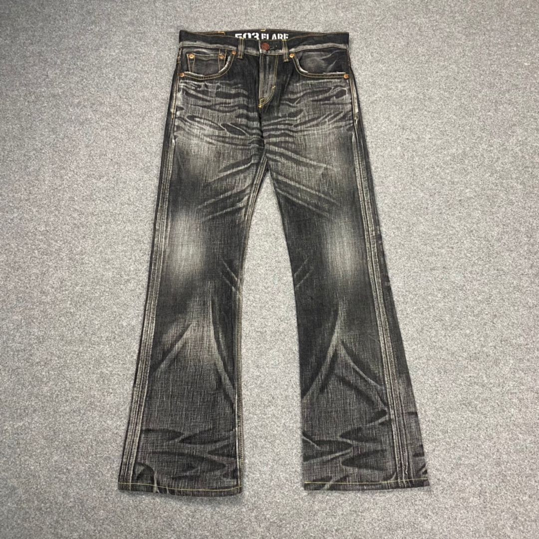 Edwin EDWIN 503 BLUE TRIP FLARE BOOTCUT DENIM JEANS | Grailed