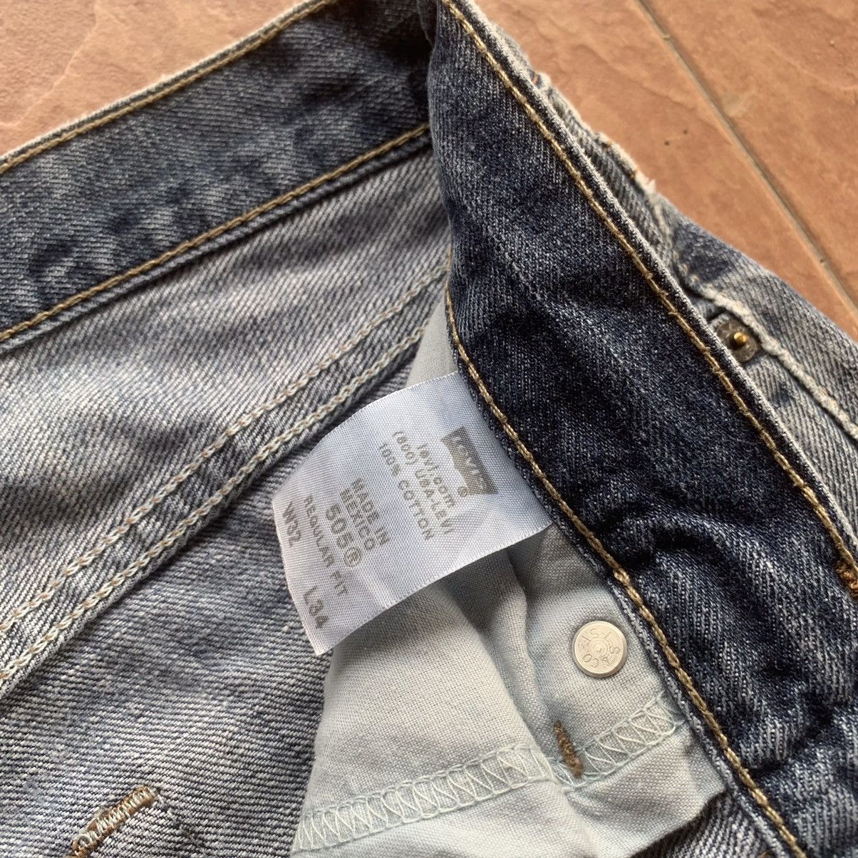 Levi's × Levi's Vintage Clothing LEVI’S 505 JEANS LEVIS 30x33 EARTHTONE DISTRESSED DENIM PANT Size US 30 / EU 46 - 8 Thumbnail