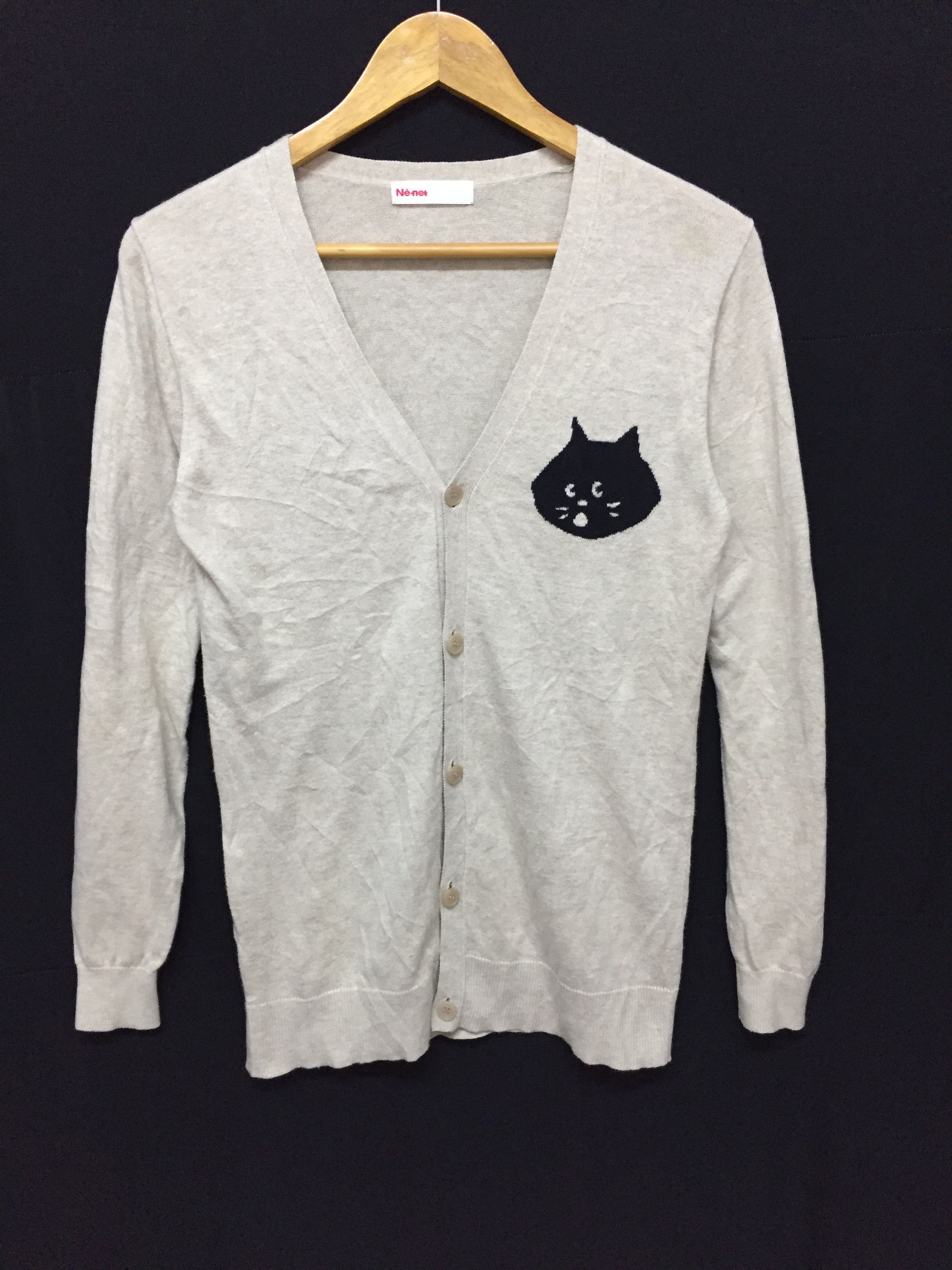 Ne-Net Ne-net by Issey Miyake iconic logo cardigan Size S / US 4 / IT 40 - 2 Thumbnail