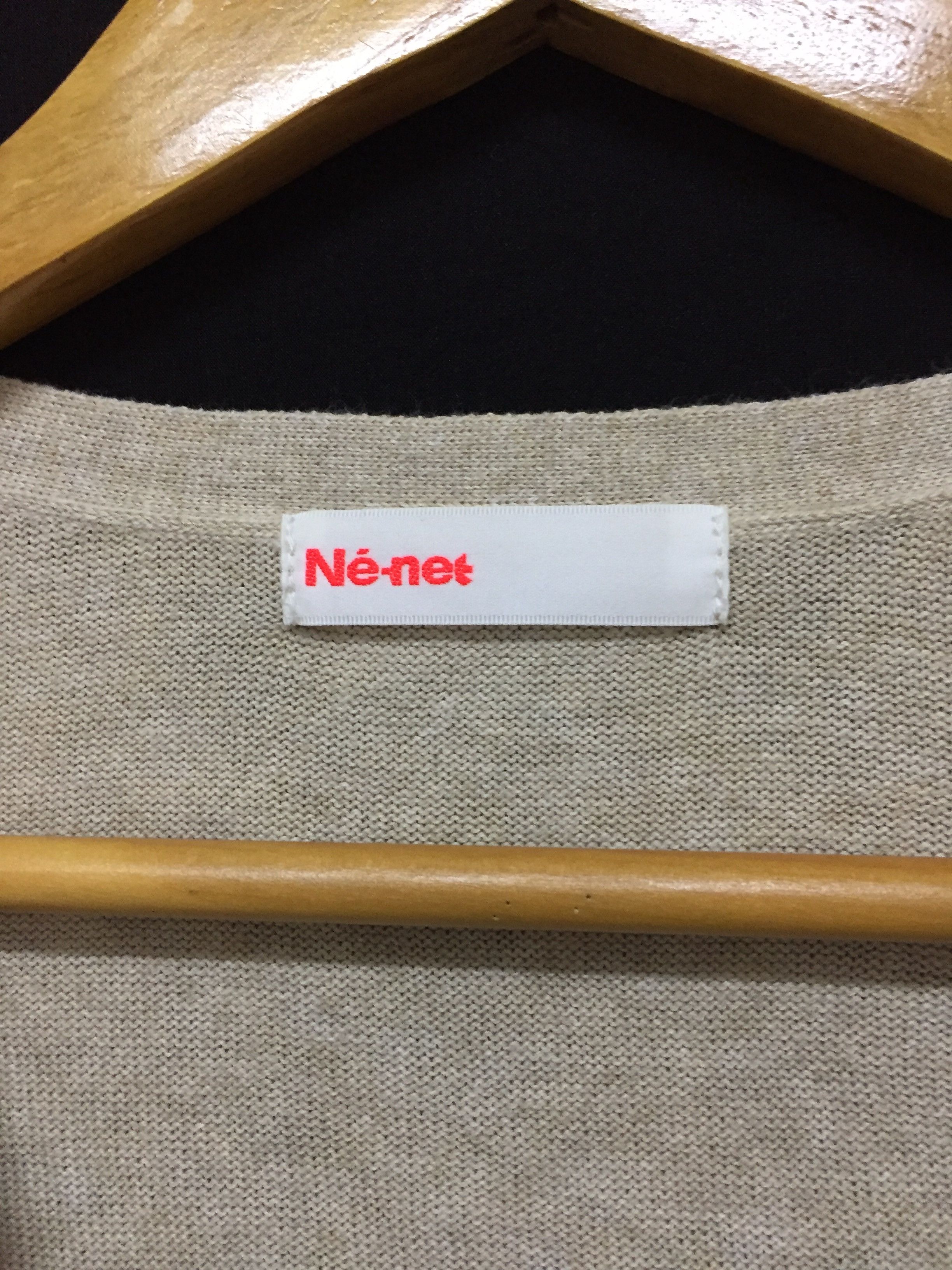 Ne-Net Ne-net by Issey Miyake iconic logo cardigan Size S / US 4 / IT 40 - 6 Thumbnail