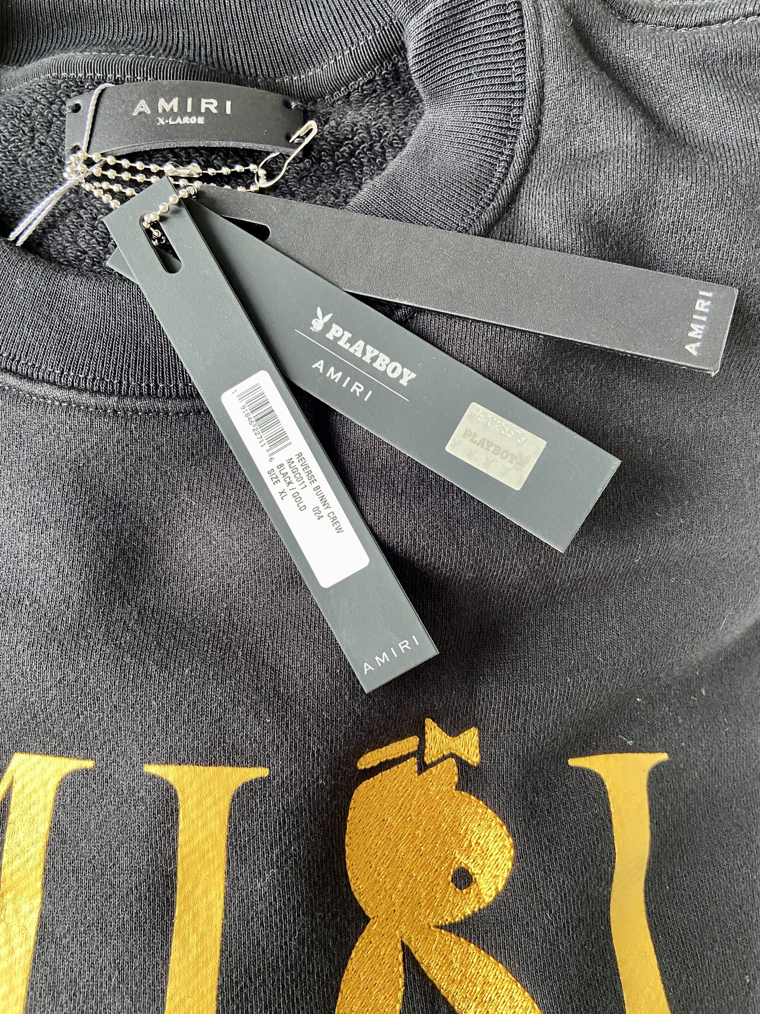 Amiri × Playboy New Amiri PlayBoy Reverse Bunny Sweatshirt Size US XL / EU 56 / 4 - 6 Thumbnail
