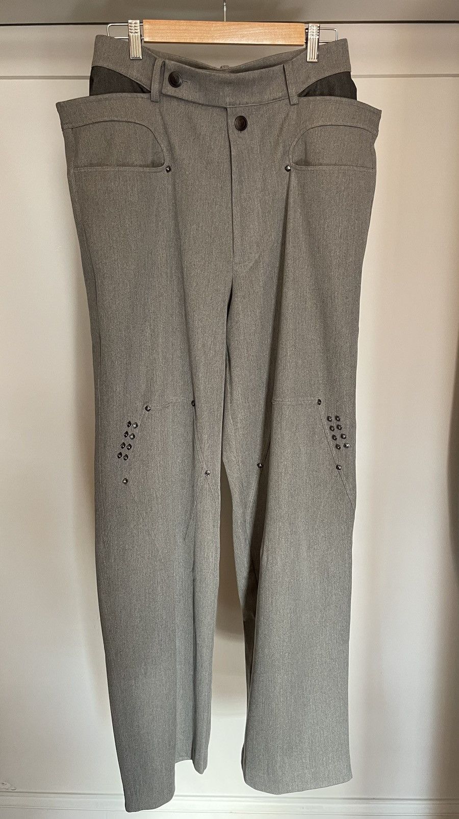 Kiko Kostadinov 00132022 “XOLO” Antharas Wide Trouser Light