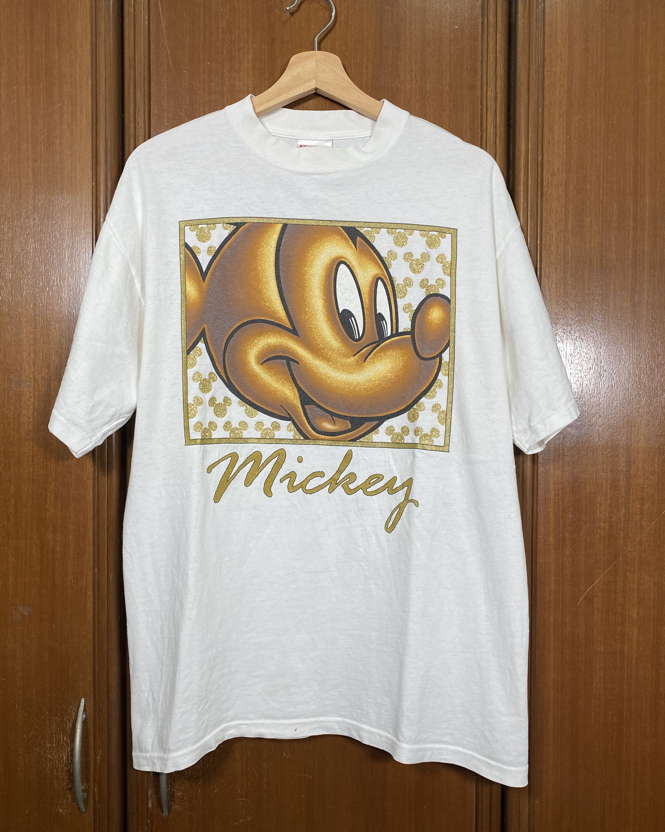 Disney × Vintage Vintage Disney Mickey LV Monogram Parody Tee Size US XL / EU 56 / 4 - 1 Thumbnail