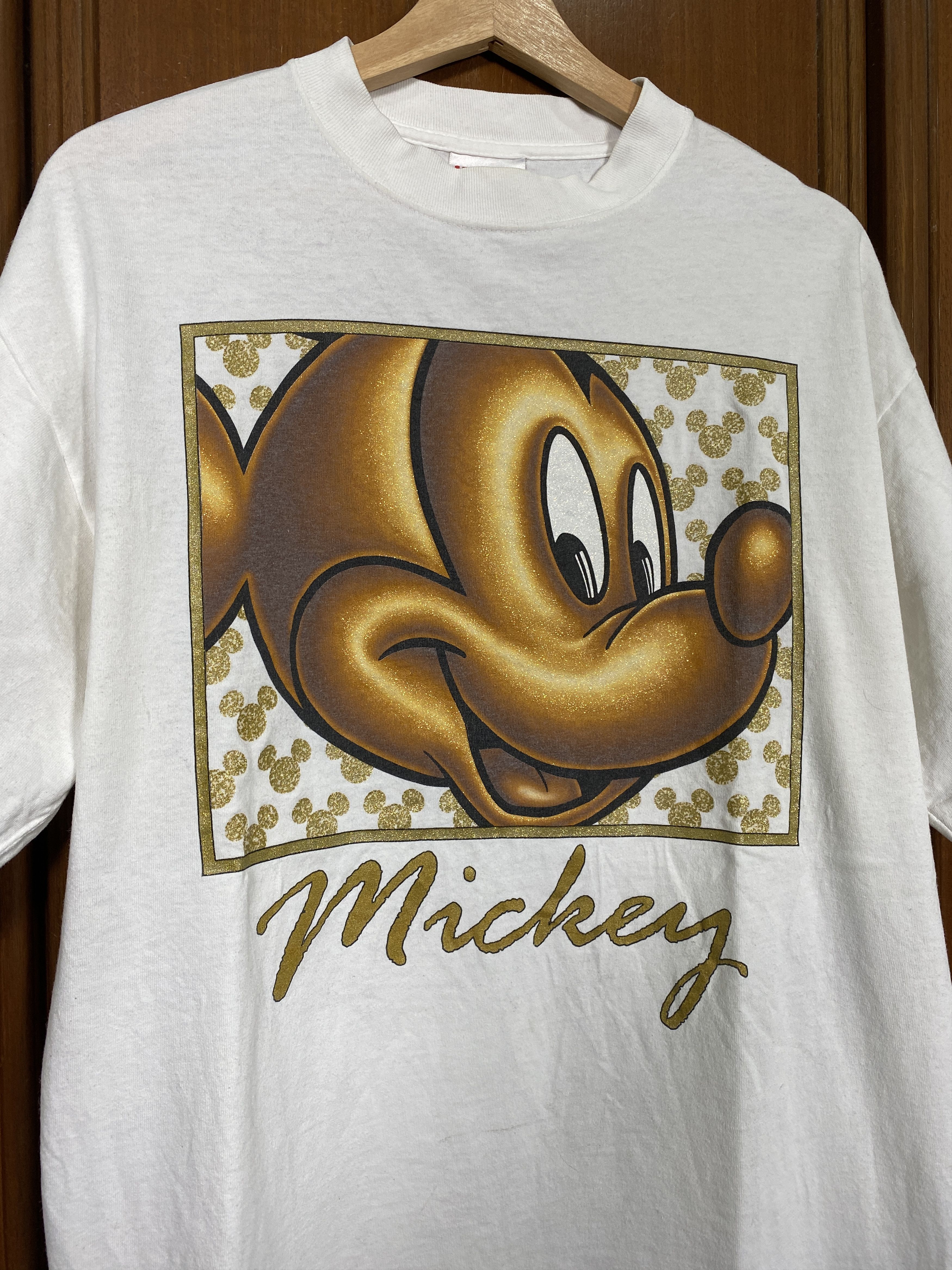 Disney × Vintage Vintage Disney Mickey LV Monogram Parody Tee Size US XL / EU 56 / 4 - 2 Thumbnail