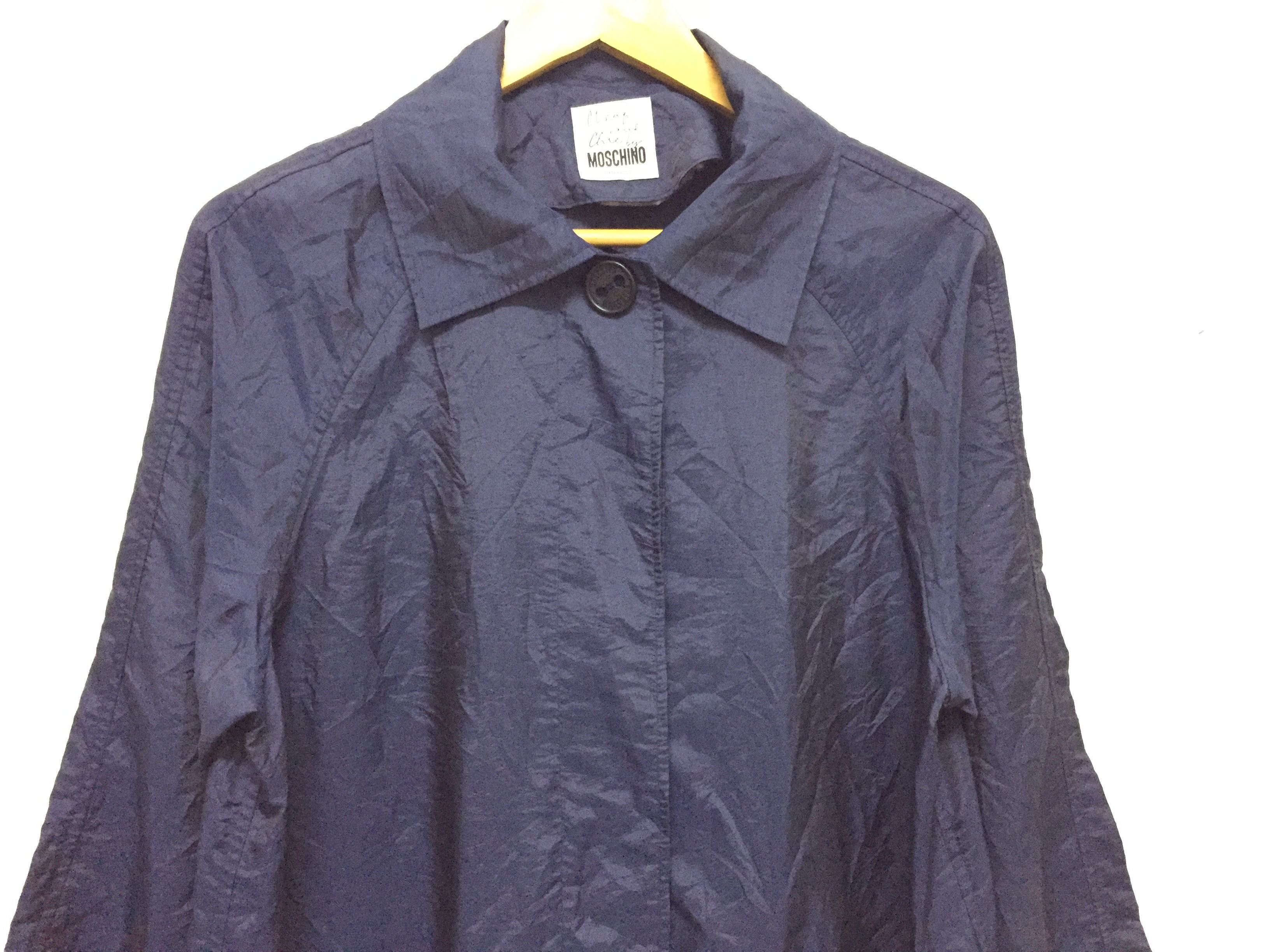 Moschino × Vintage Moschino Light Nylon Parka jacket Size M / US 6-8 / IT 42-44 - 3 Thumbnail