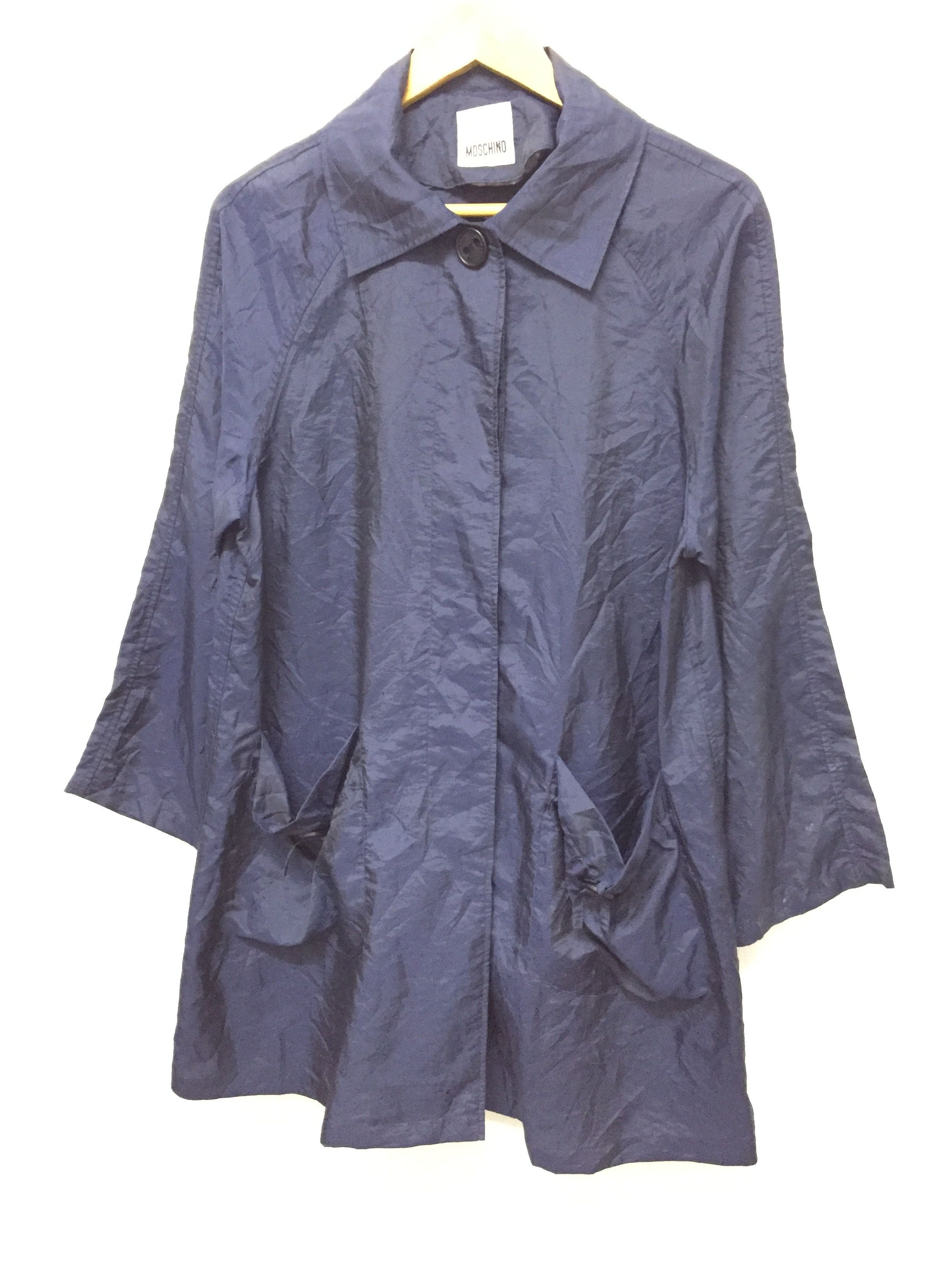 Moschino × Vintage Moschino Light Nylon Parka jacket Size M / US 6-8 / IT 42-44 - 1 Thumbnail