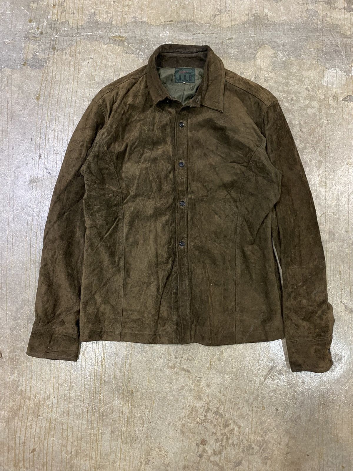 Yohji Yamamoto Vtg Yohji Suede leather button up jacket Size US M / EU 48-50 / 2 - 2 Thumbnail
