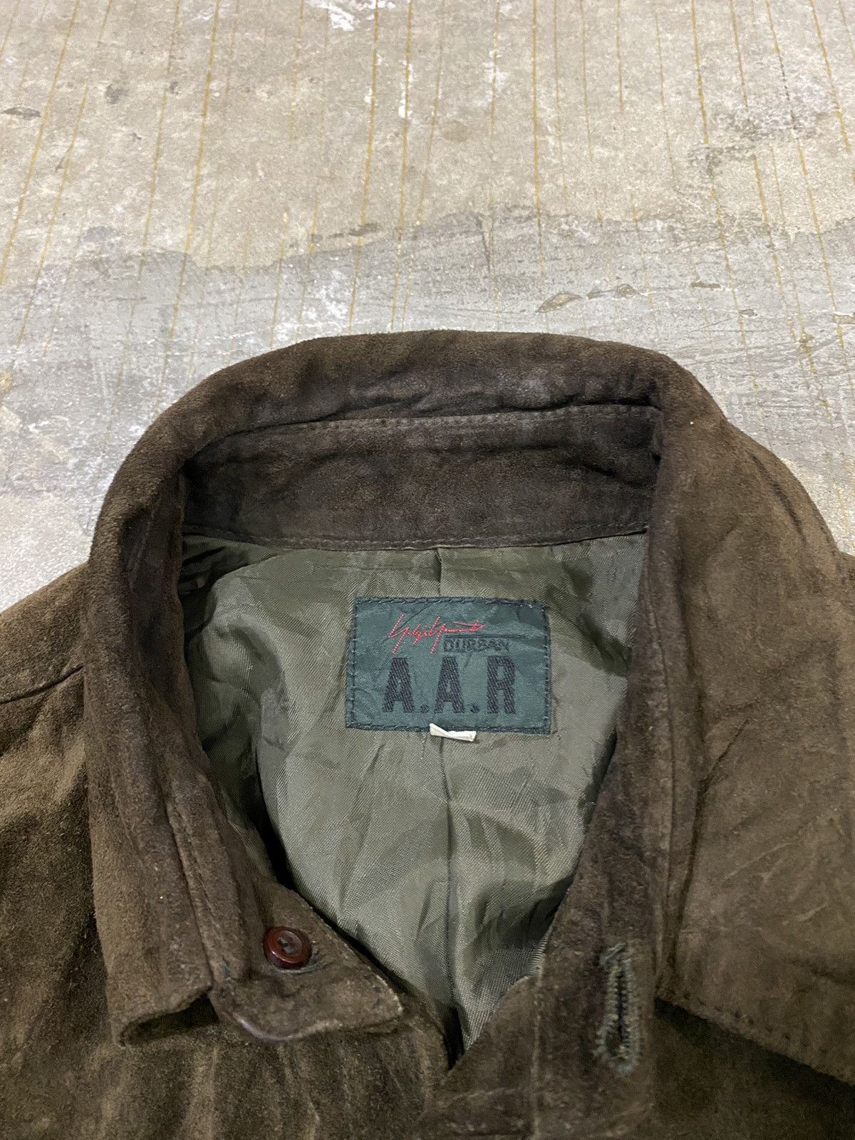 Yohji Yamamoto Vtg Yohji Suede leather button up jacket Size US M / EU 48-50 / 2 - 9 Thumbnail