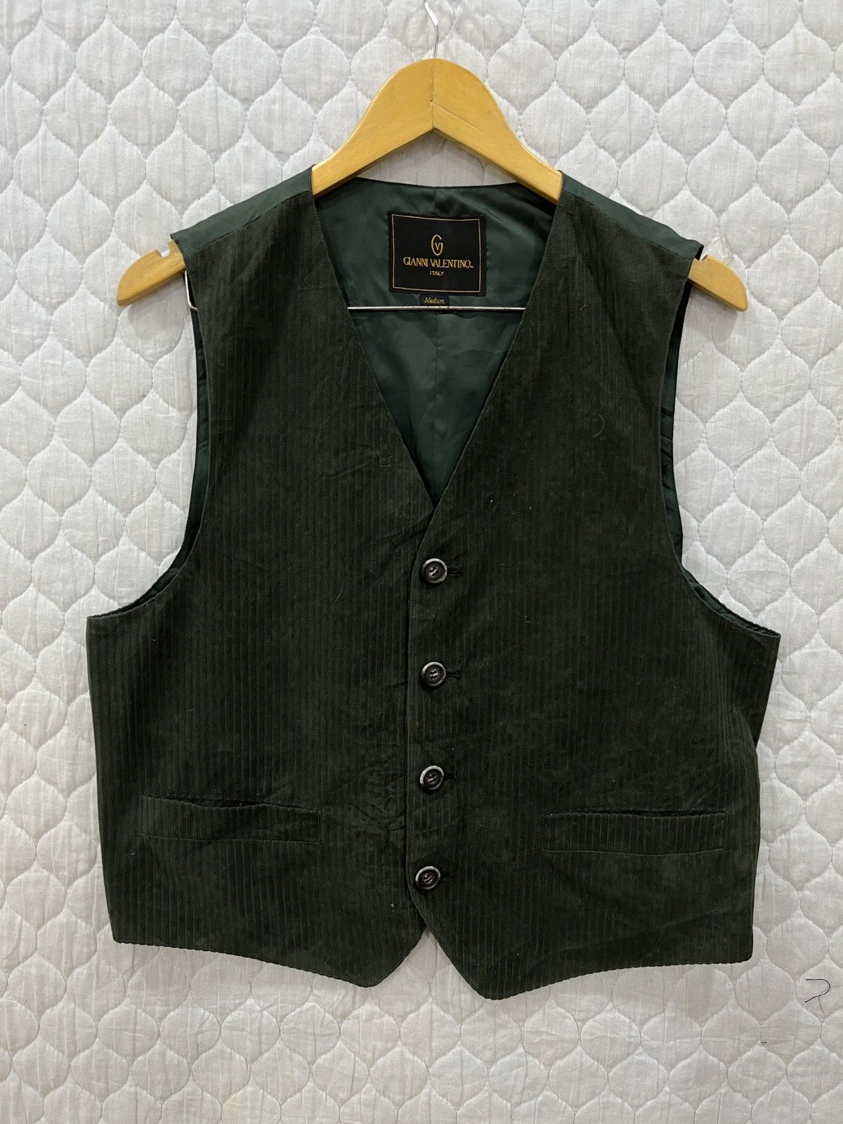 Designer × Gianni Valentino × Vintage (Tt). GIANNI VALENTINO VEST Size US M / EU 48-50 / 2 - 1 Thumbnail