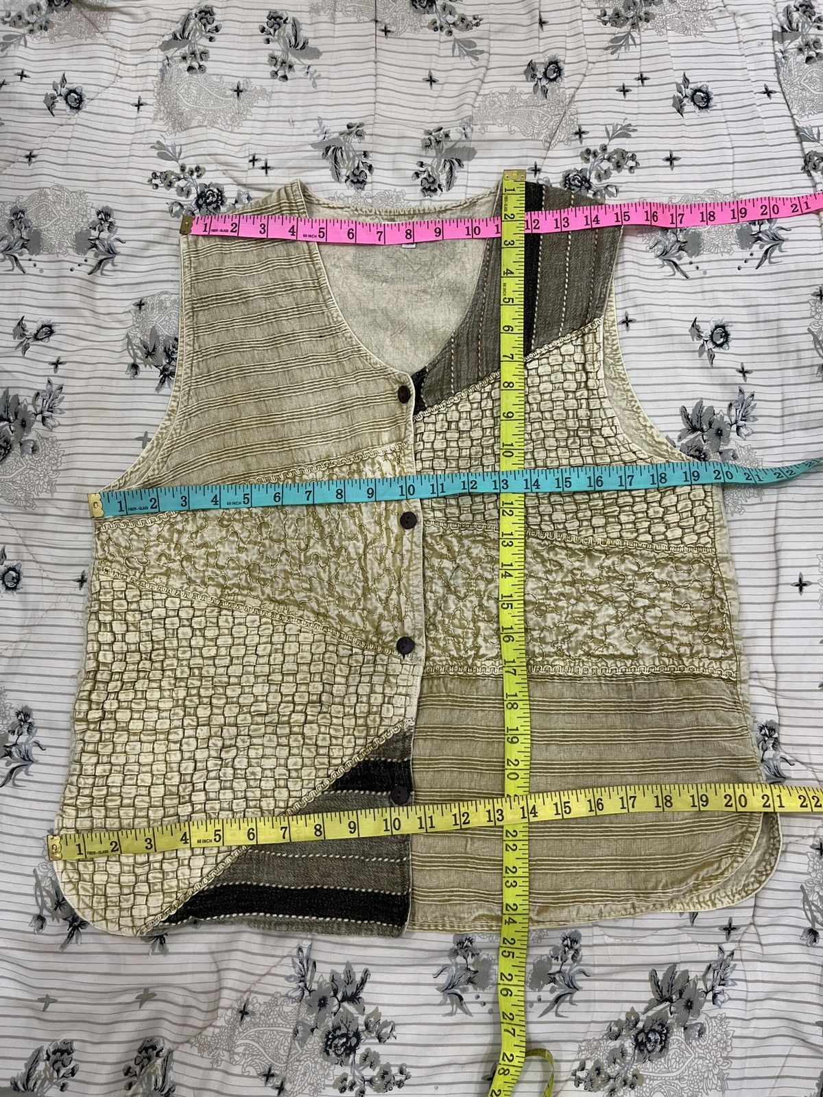 Japanese Brand × Vintage (Tt). VINTAGE HAWA MAHAL ARCHIVE VEST Size M / US 6-8 / IT 42-44 - 11 Thumbnail