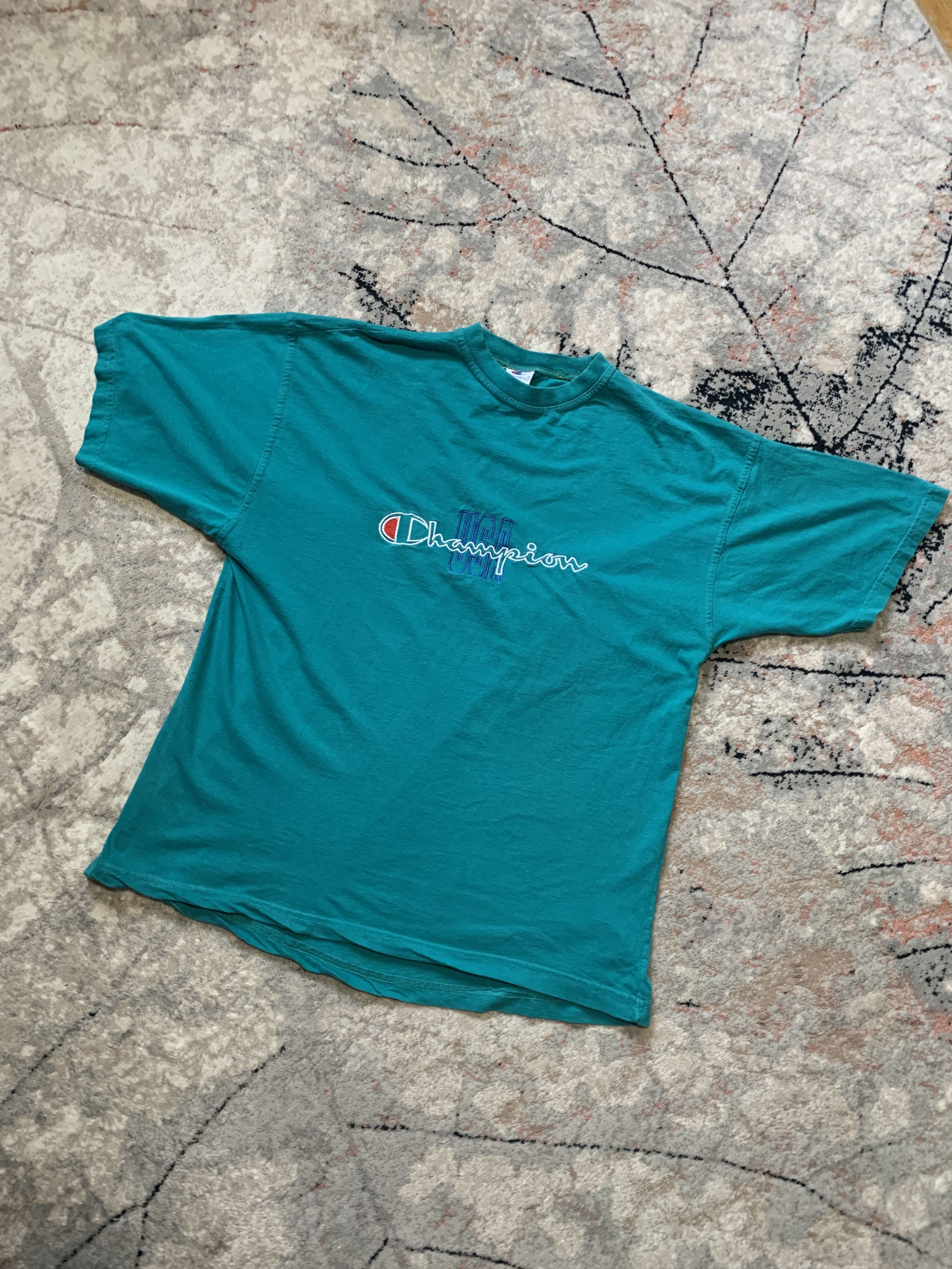 Champion Champion USA Vintage T-Shirt Size US L / EU 52-54 / 3 - 2 Thumbnail