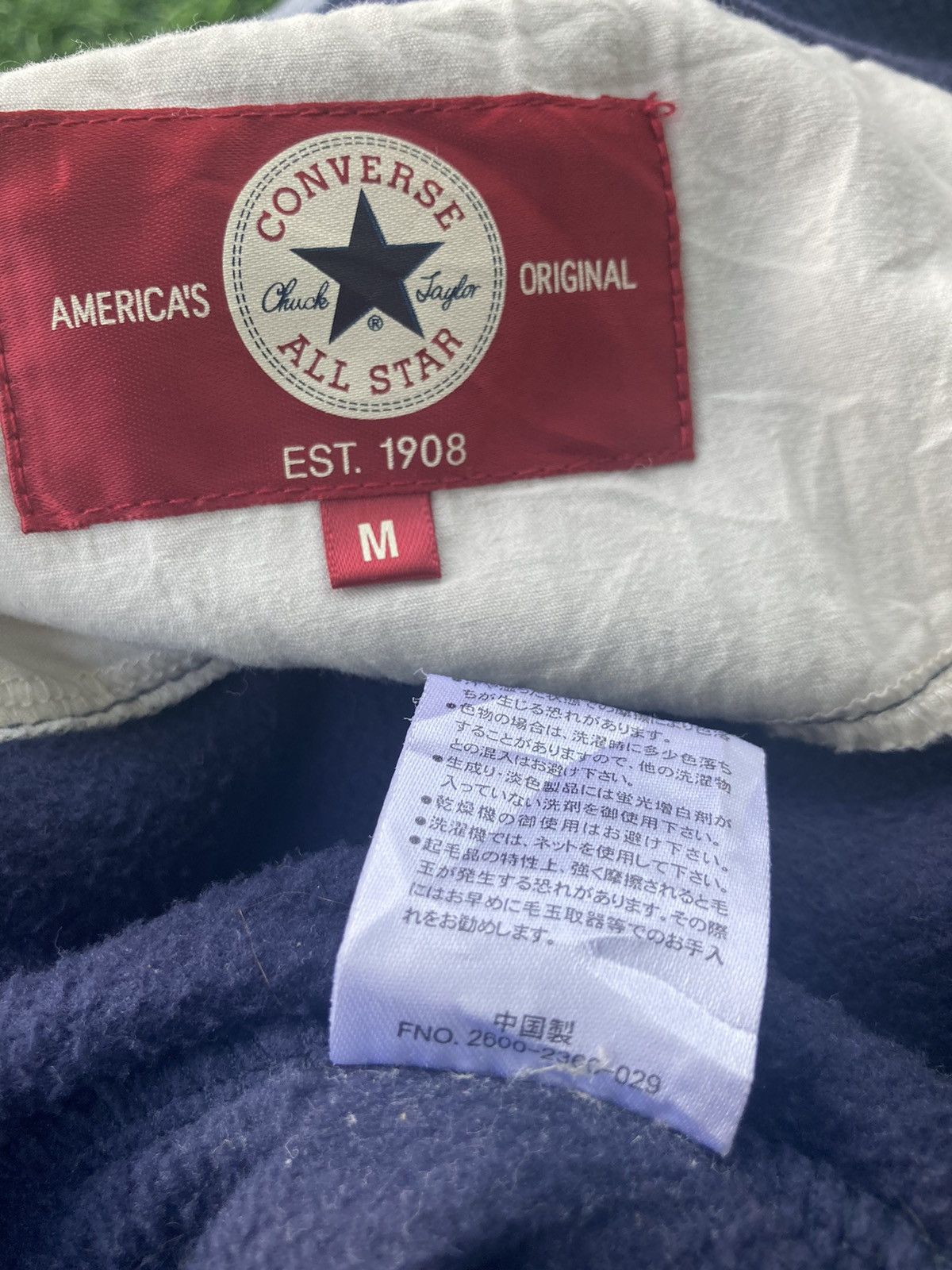 Converse CONVERSE FLEECE VARSITY JACKET Size US M / EU 48-50 / 2 - 9 Thumbnail