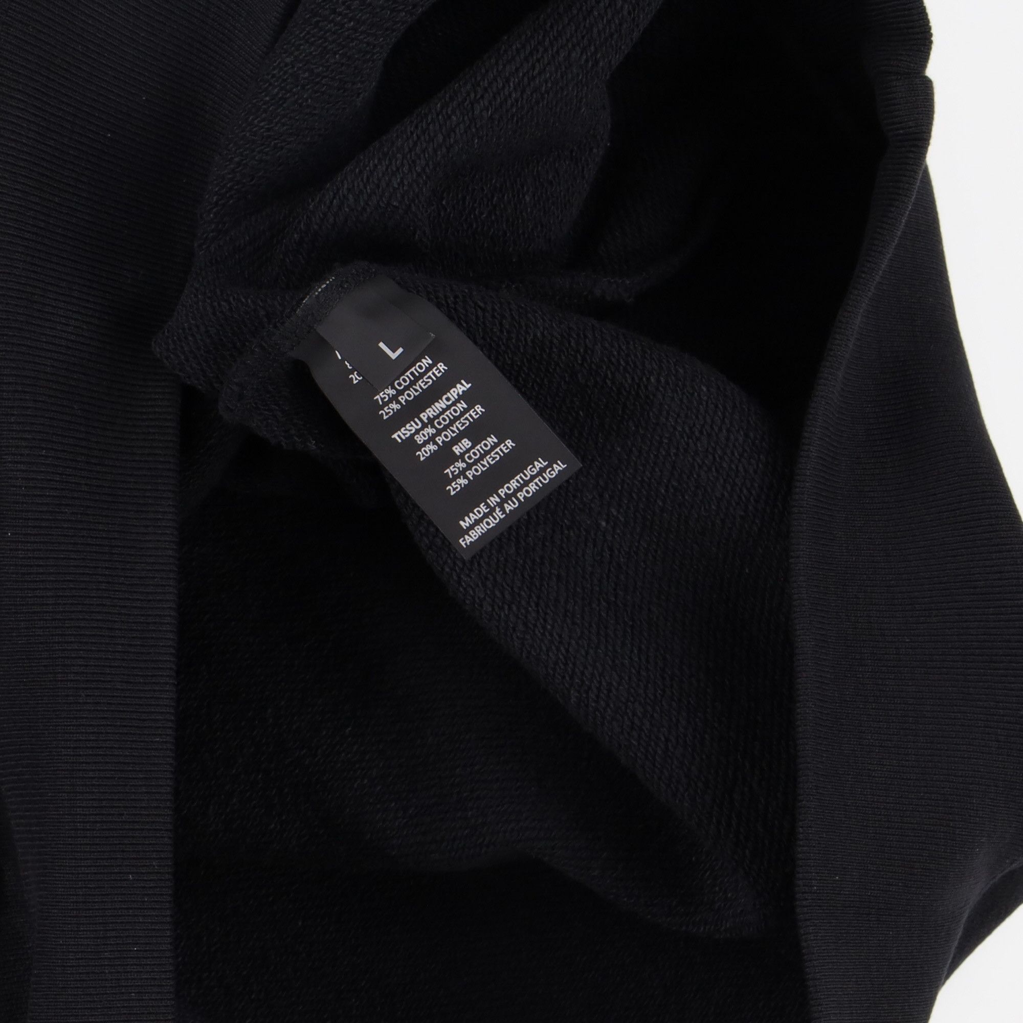 Vetements Black Baseball Embroidered Logo Hoodie Size L / US 10 / IT 46 - 7 Thumbnail