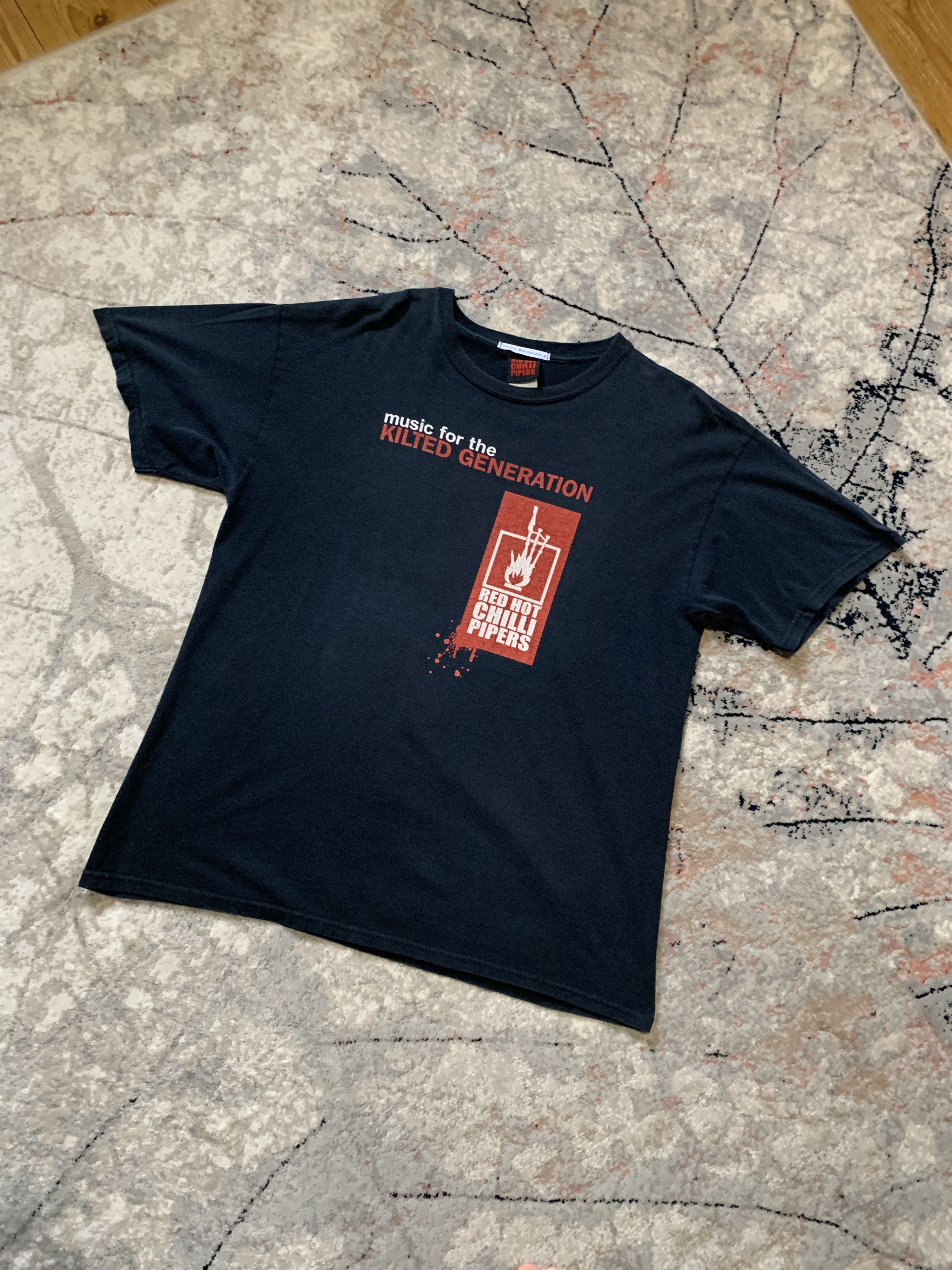 Band Tees Red Hot Chilli Pipers Bagrock Tour 2011 Size US L / EU 52-54 / 3 - 2 Thumbnail